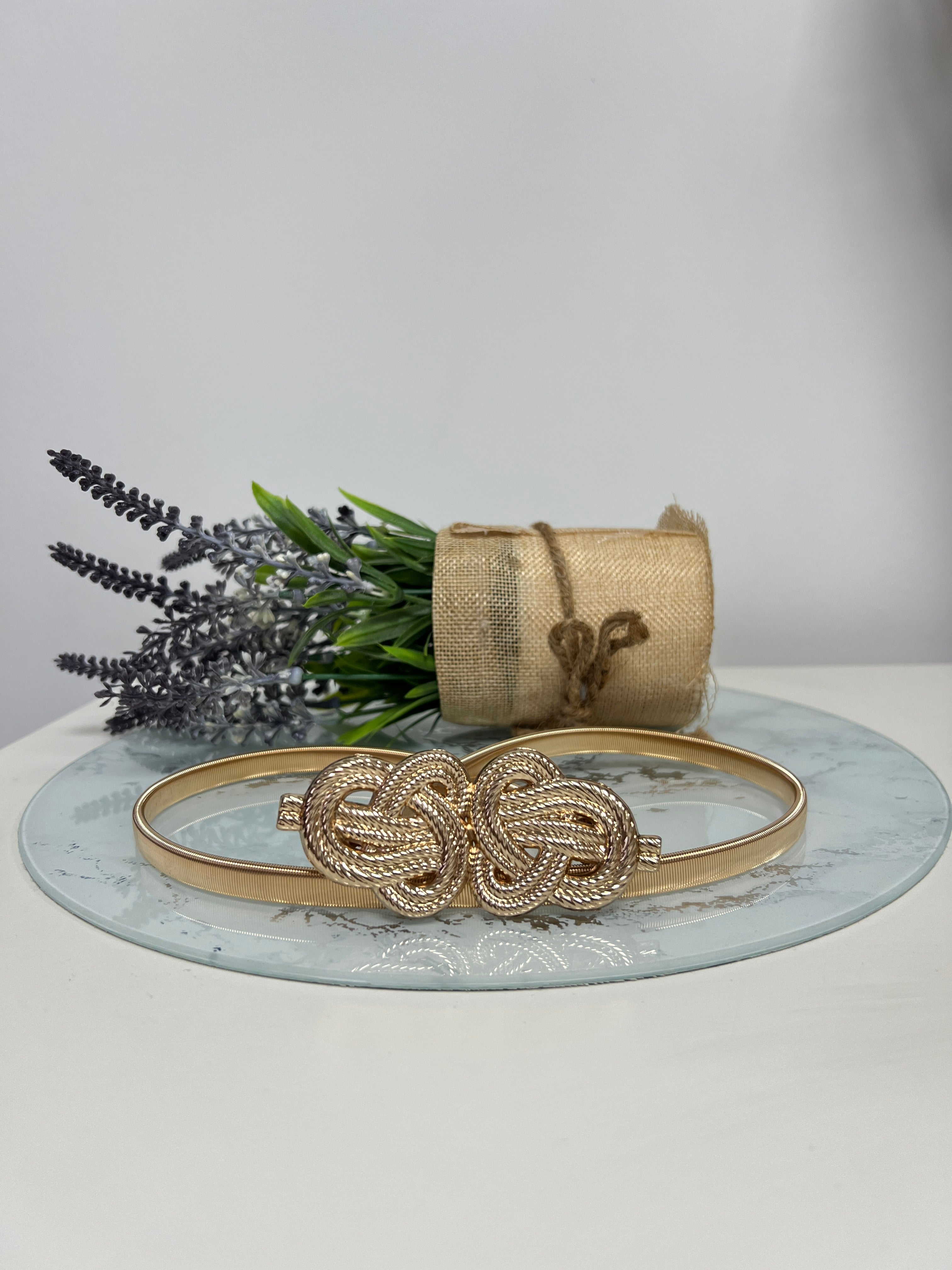 Cinturón doble nudo