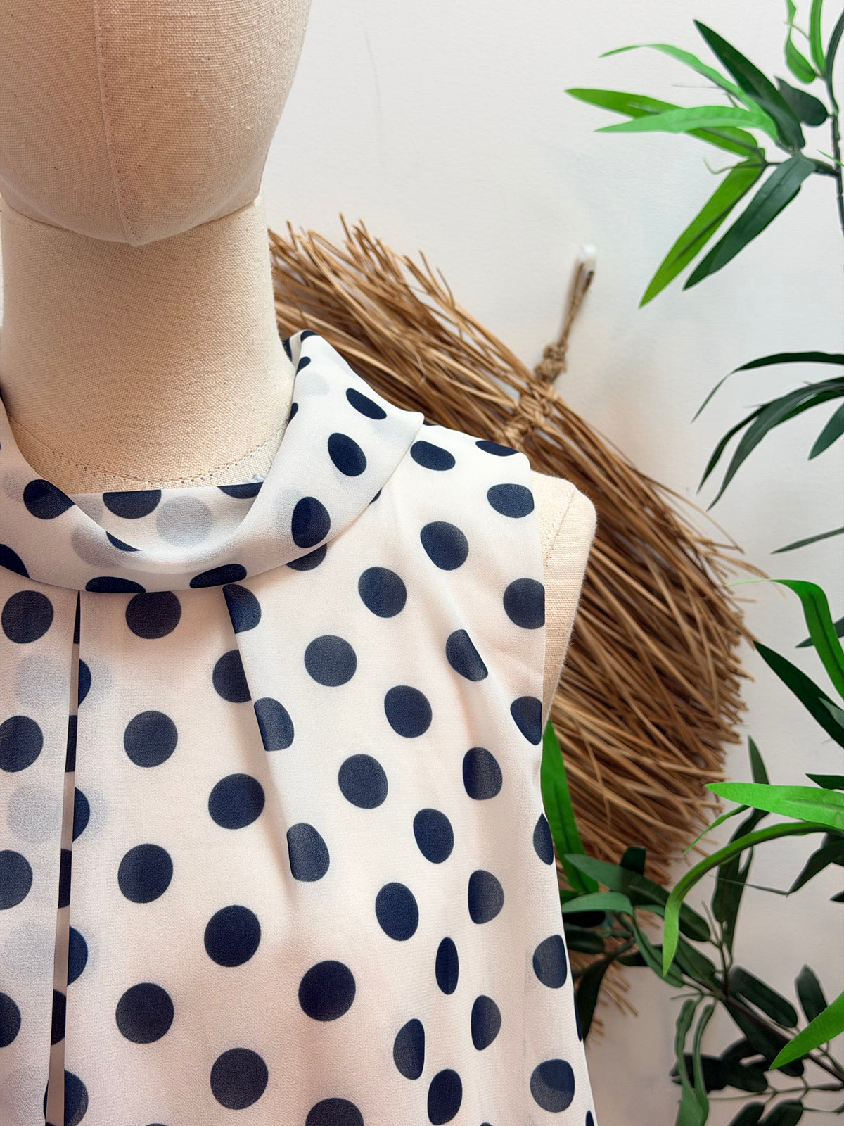 Blusa topitos ballon