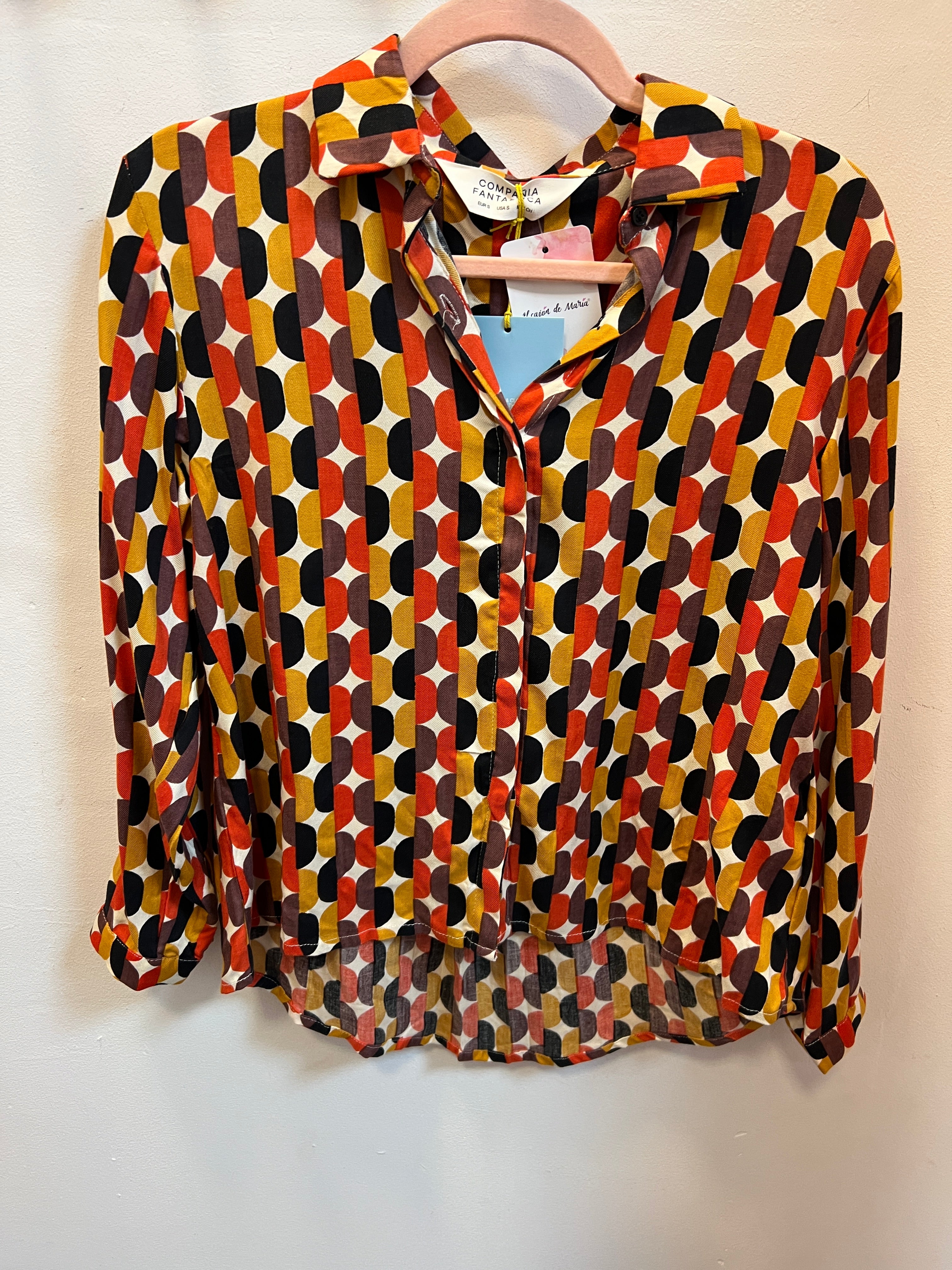 Camisa con estampado link