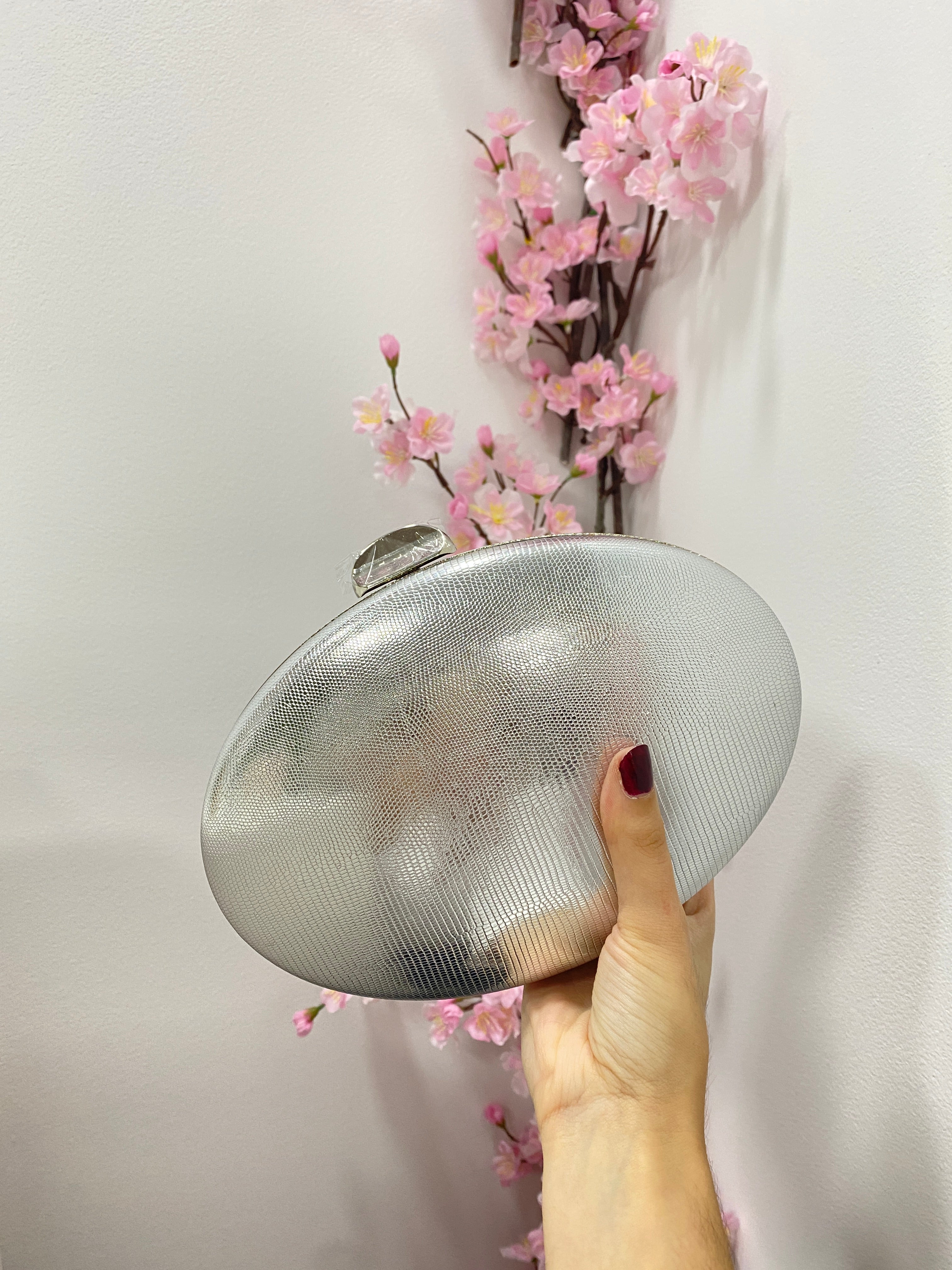 Bolso de fiesta ovalado