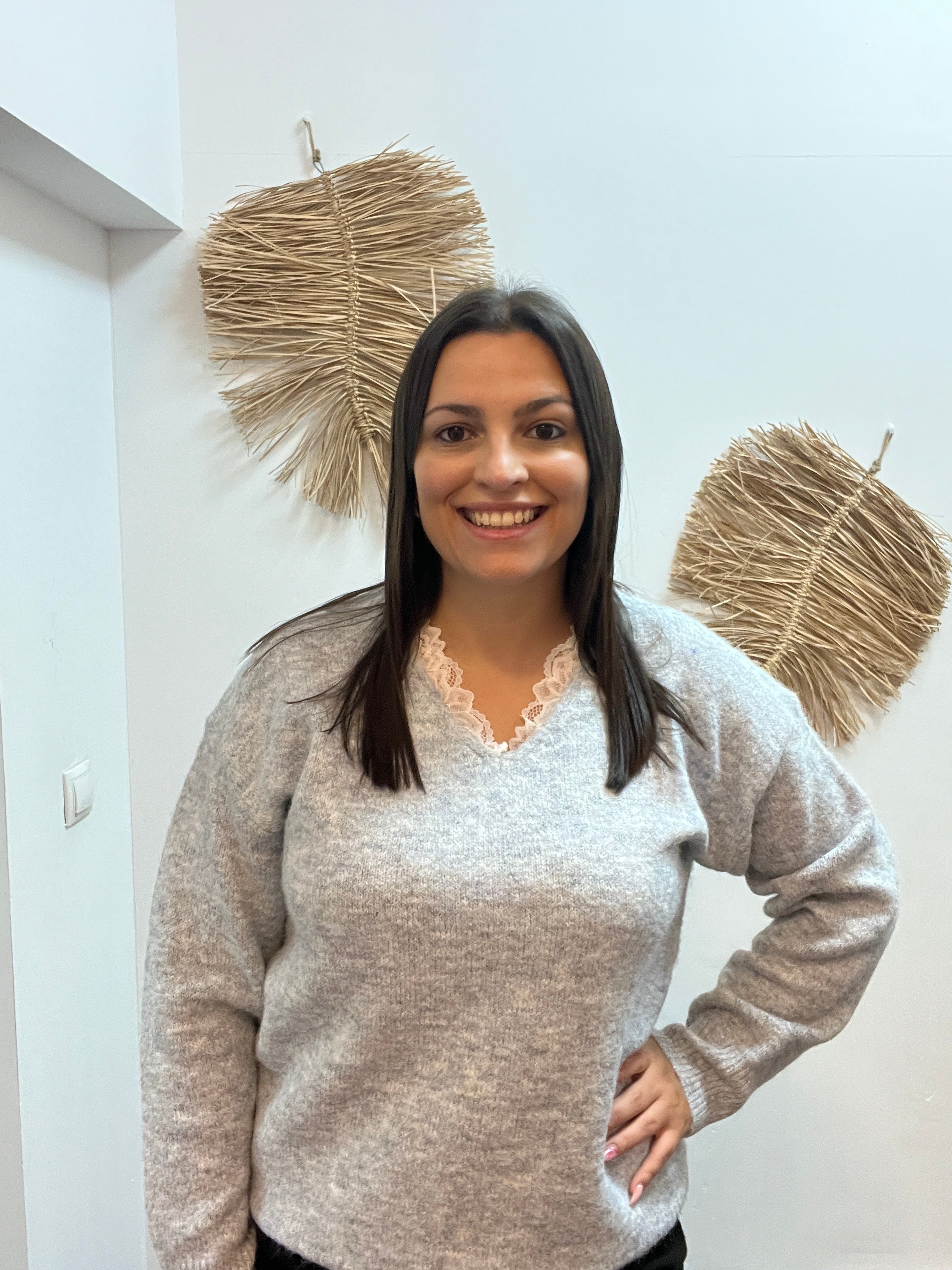 Jersey punto fino encaje CF