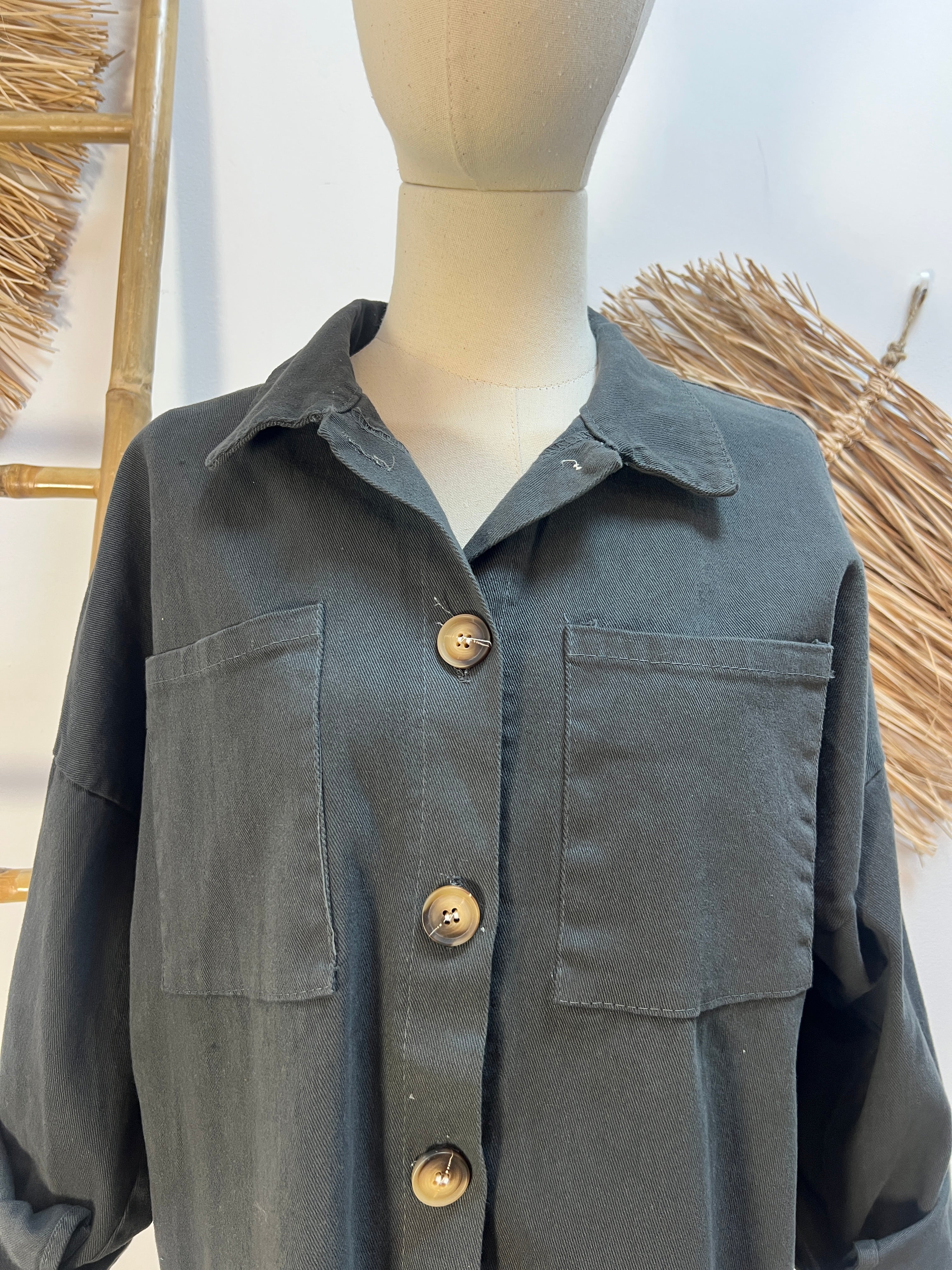 Sobrecamisa bolsillos