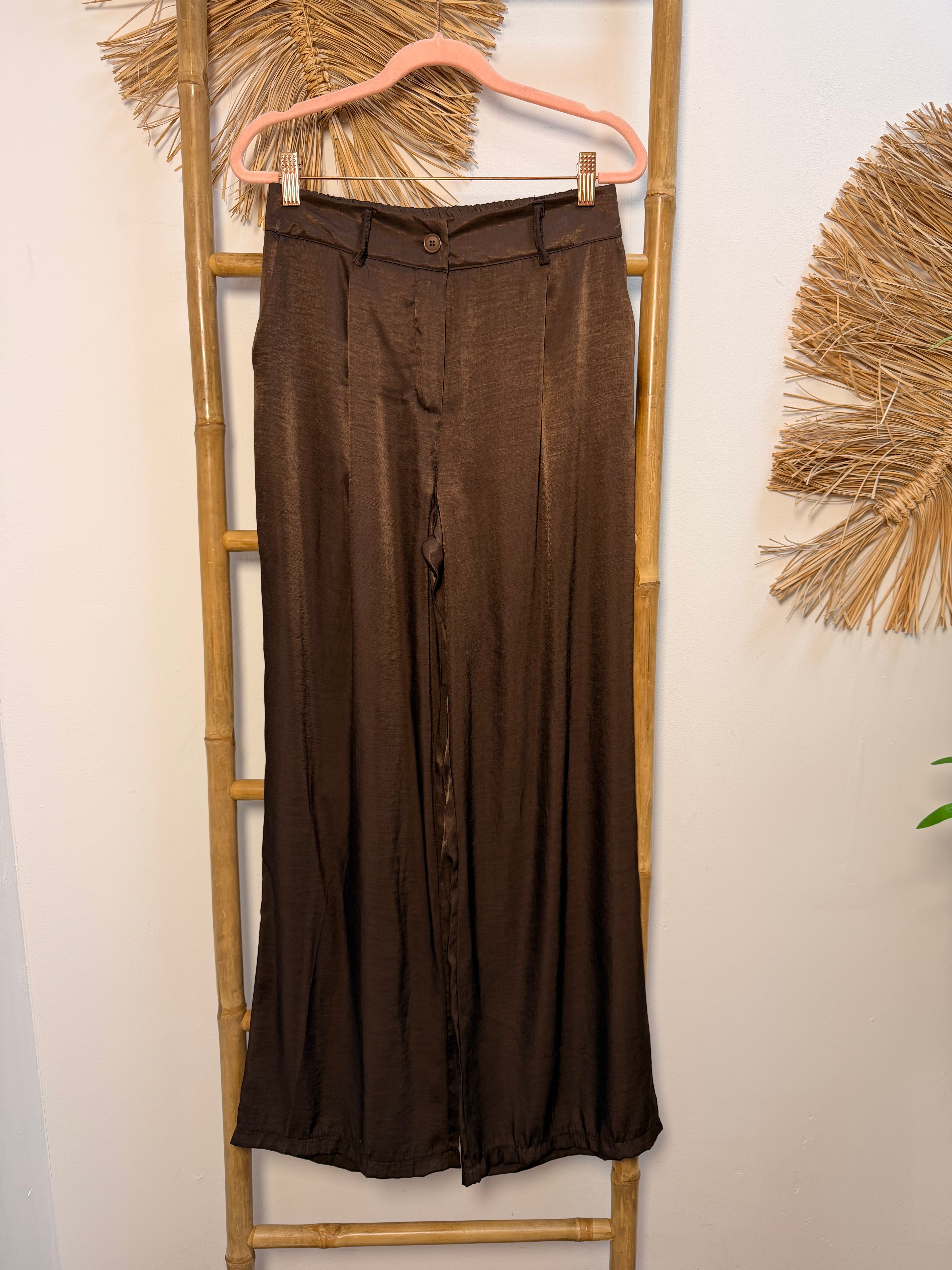 Pantalon Palazzo Seda