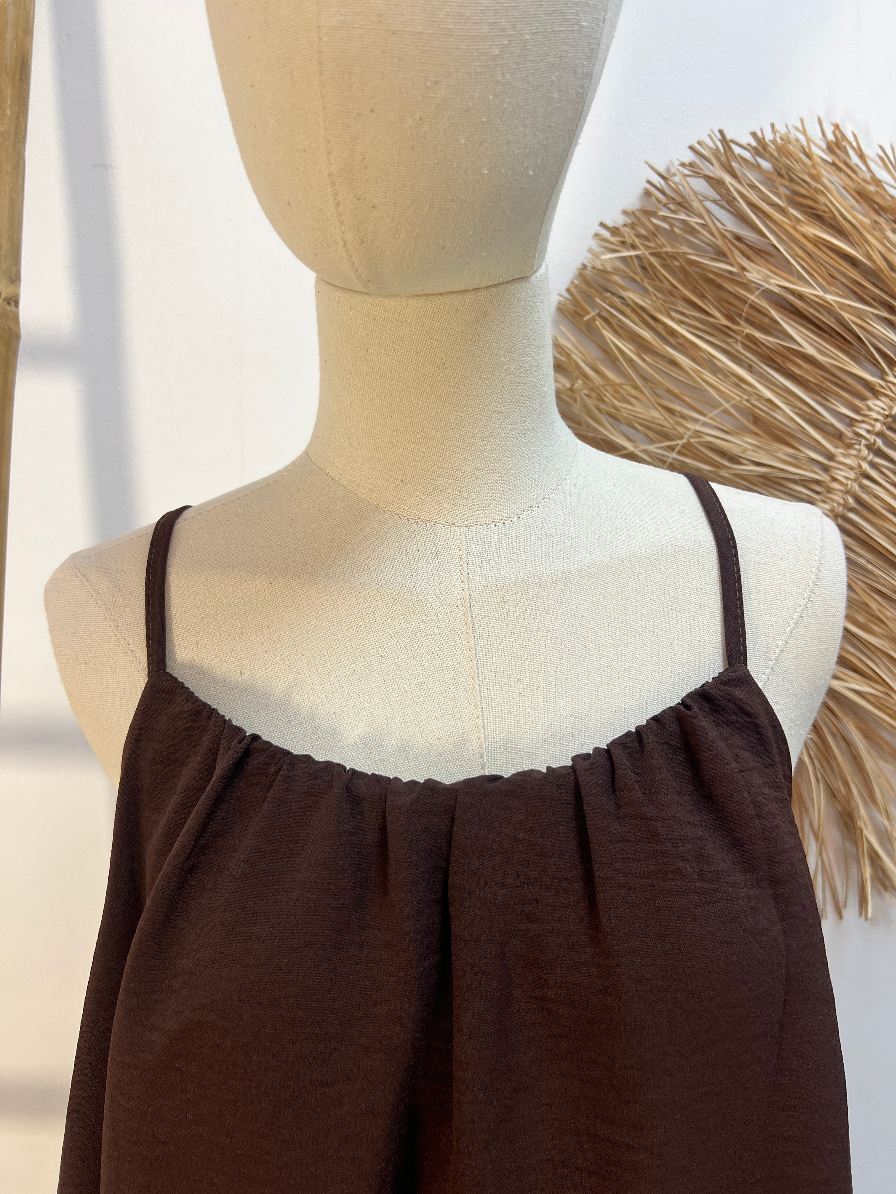 Top volantes tirantes