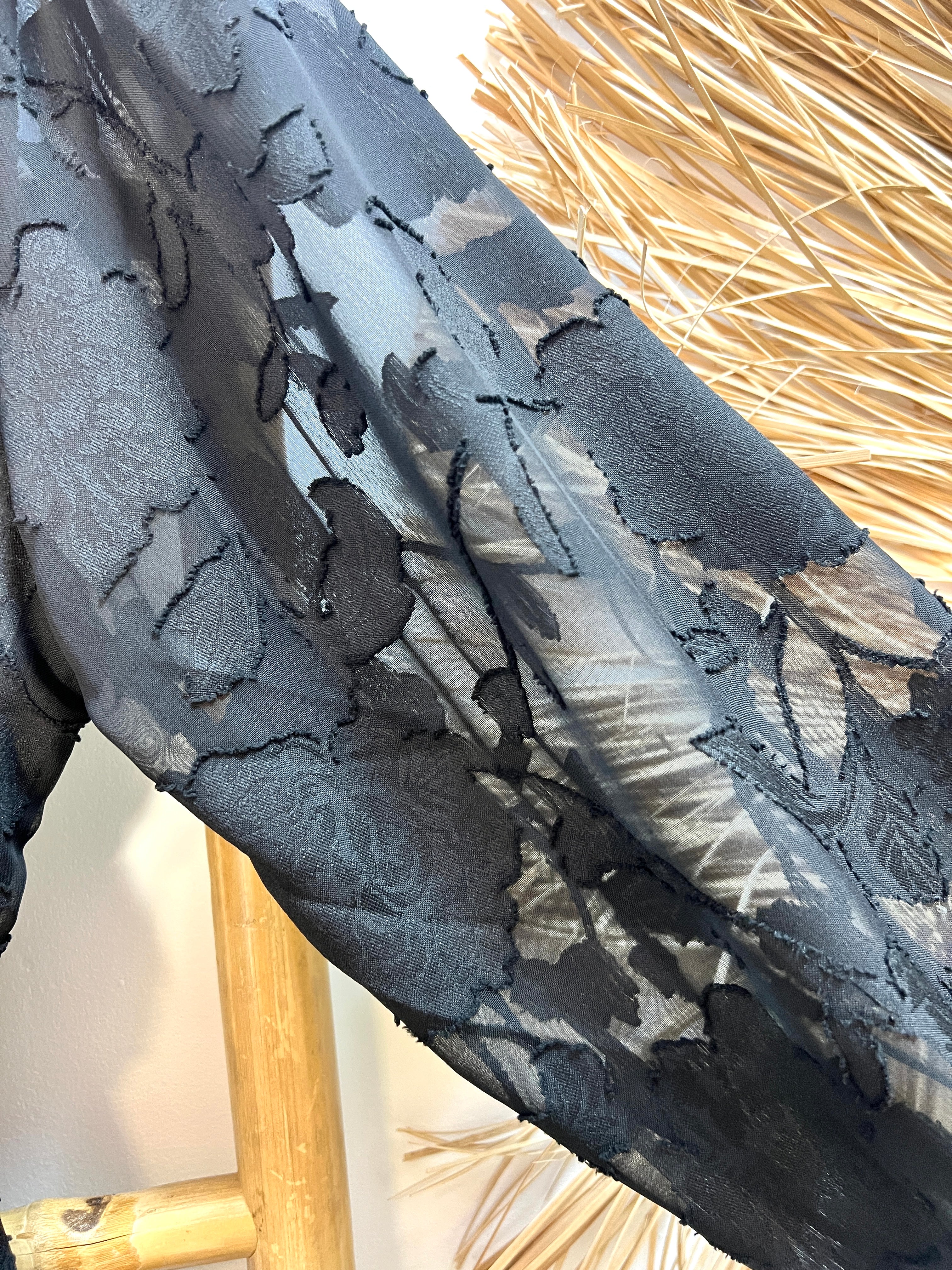 Vestido jardín volante