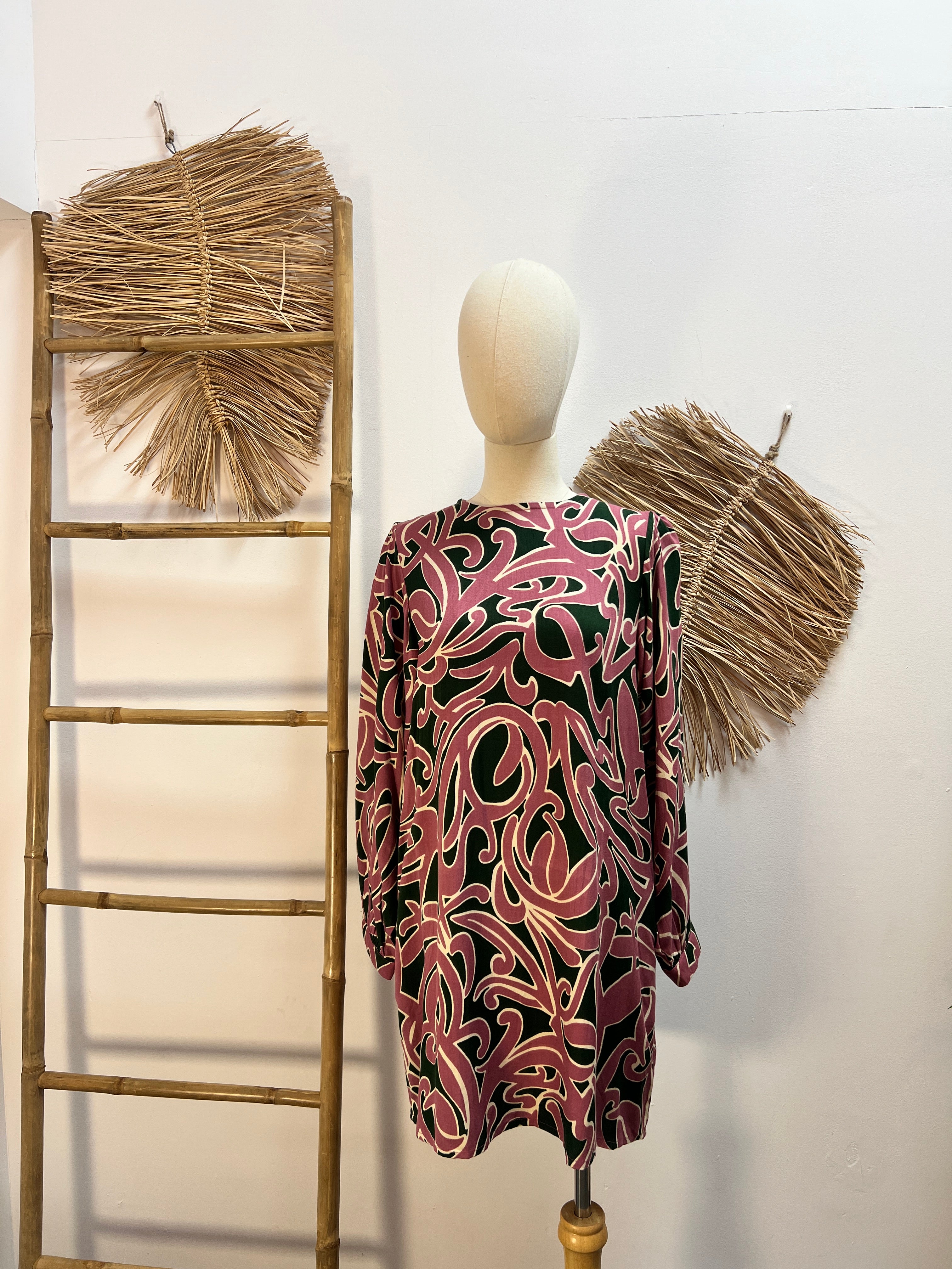 Vestido corto estampado Pastures CF