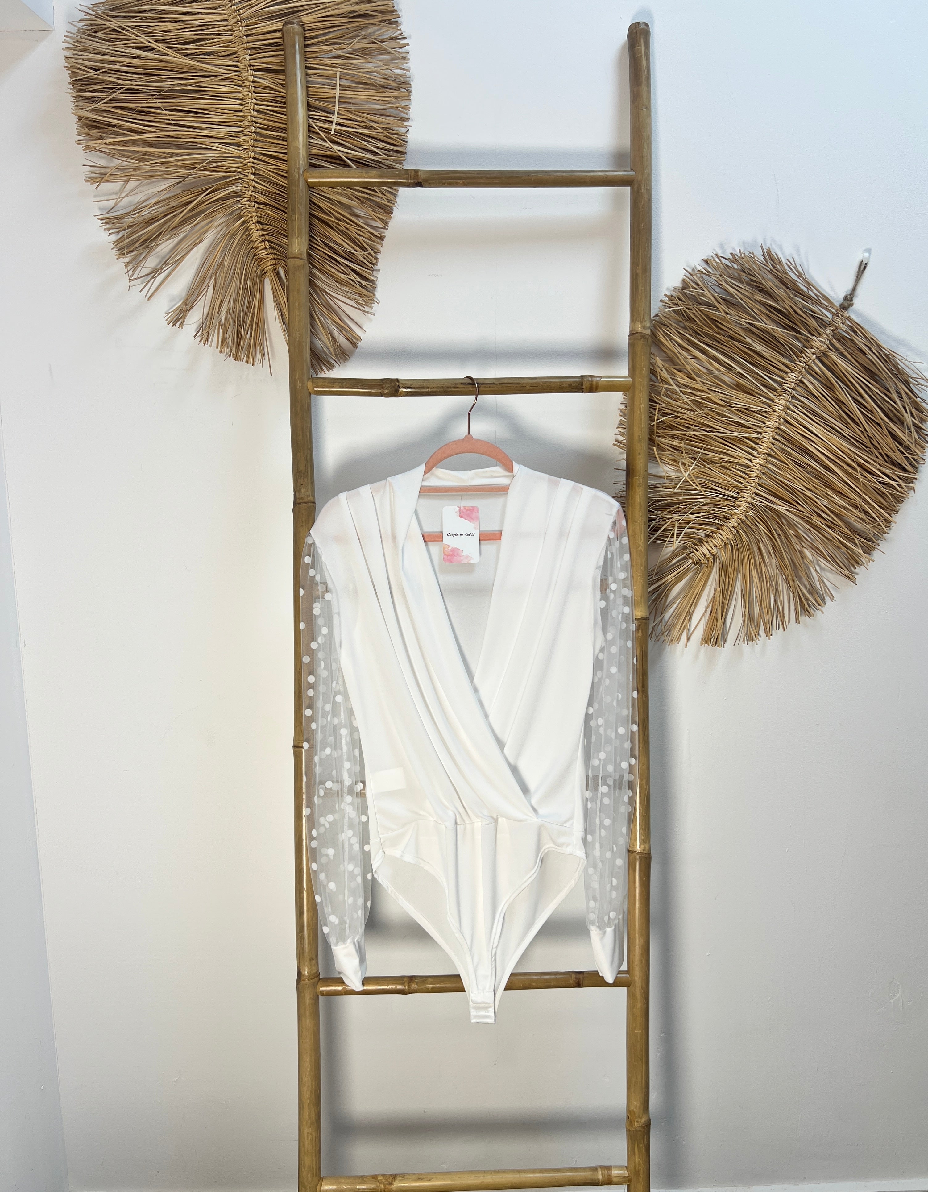 Body mangas transparentes