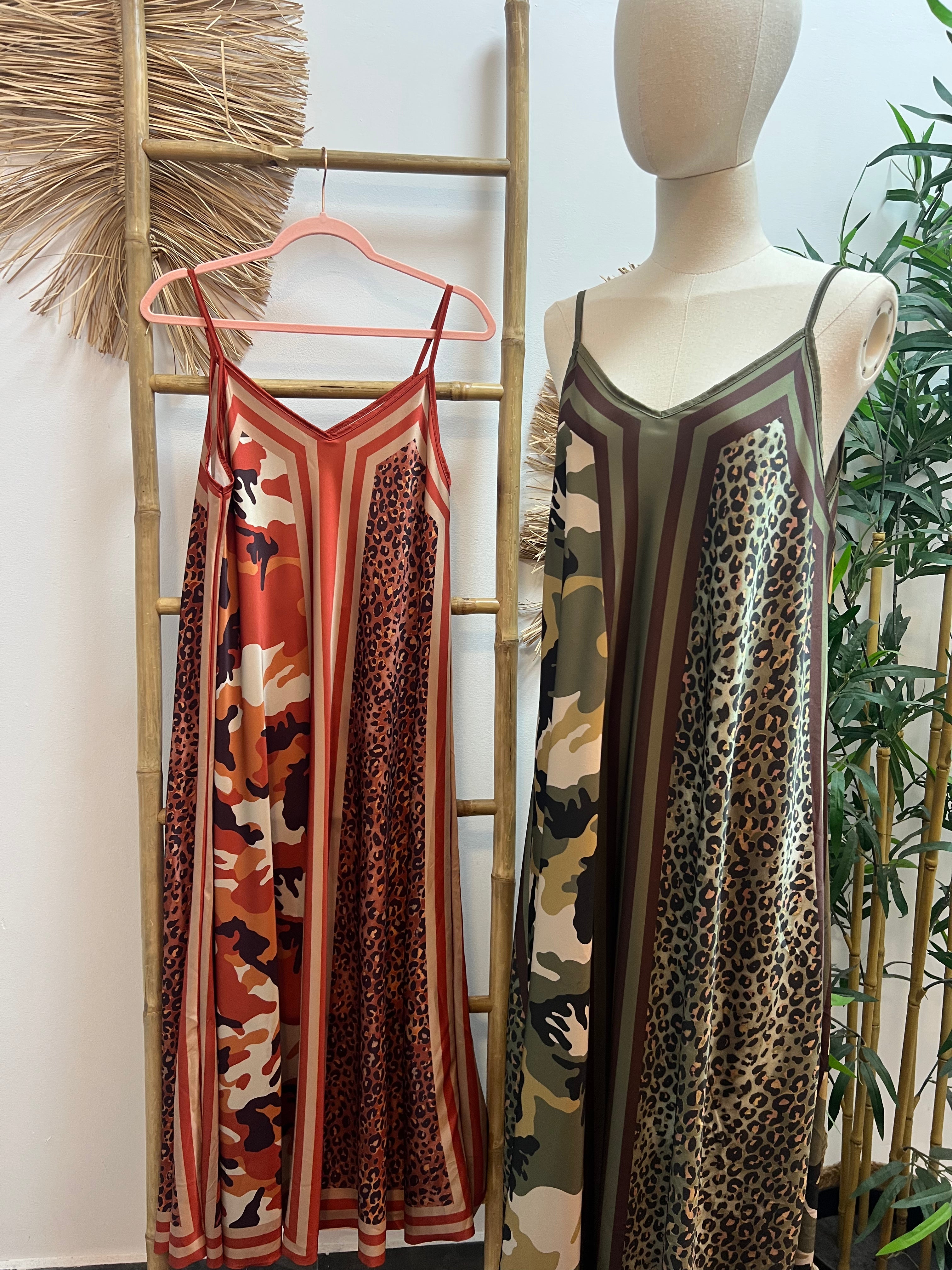 Vestido safari