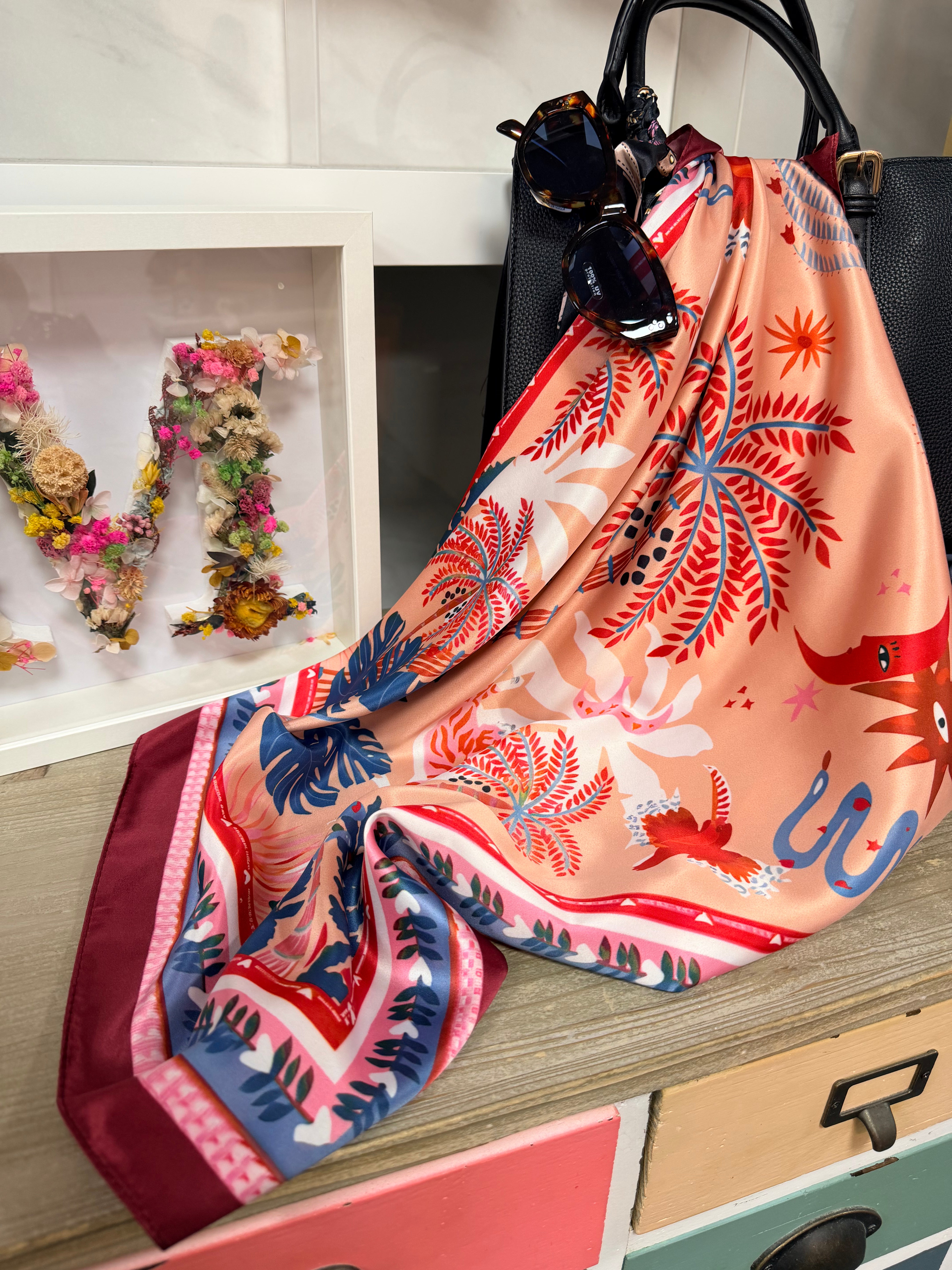 Pañuelo de seda Canarias