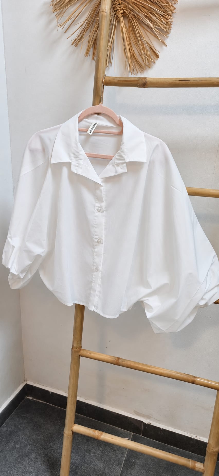 Camisa Manga Abullonada