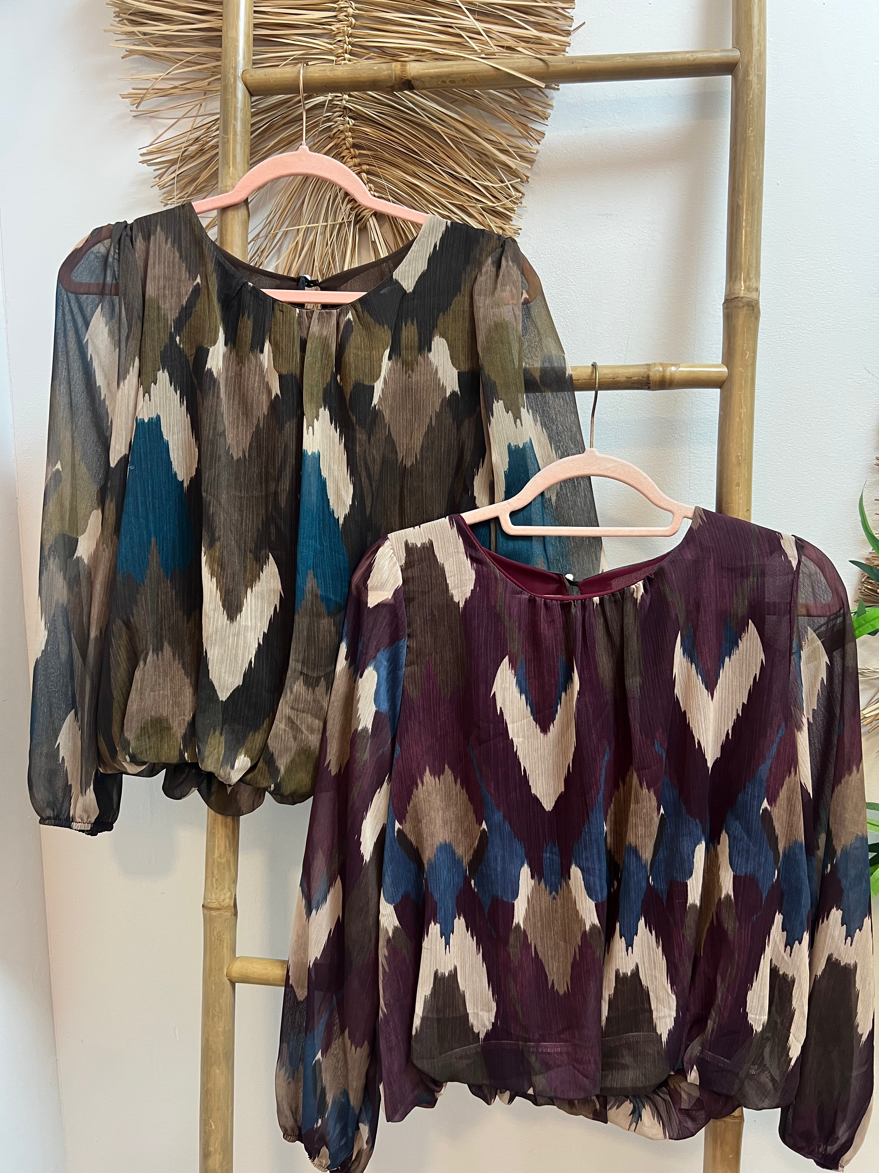 blusa jungle chic