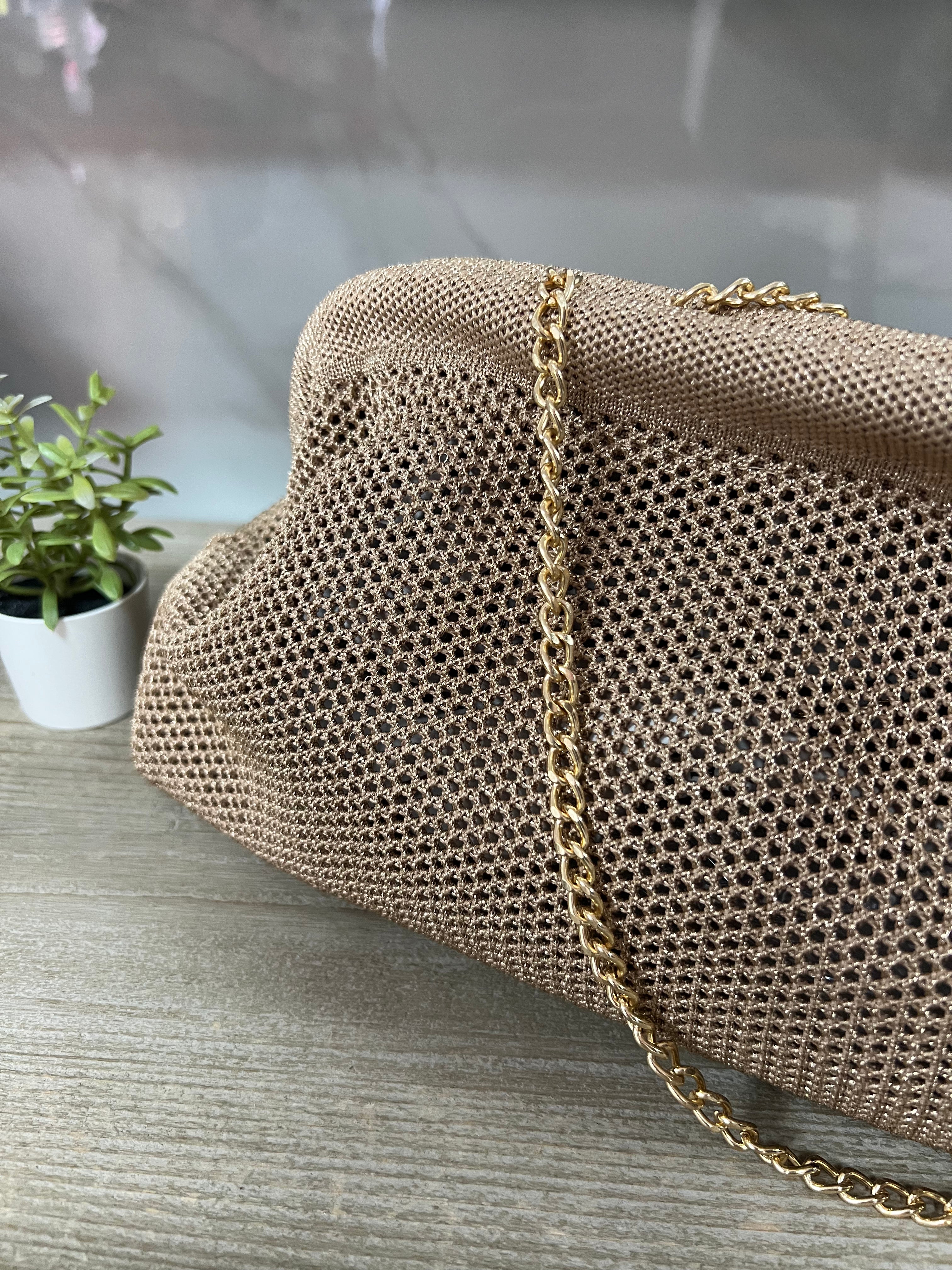 Bolso Glam Champagne