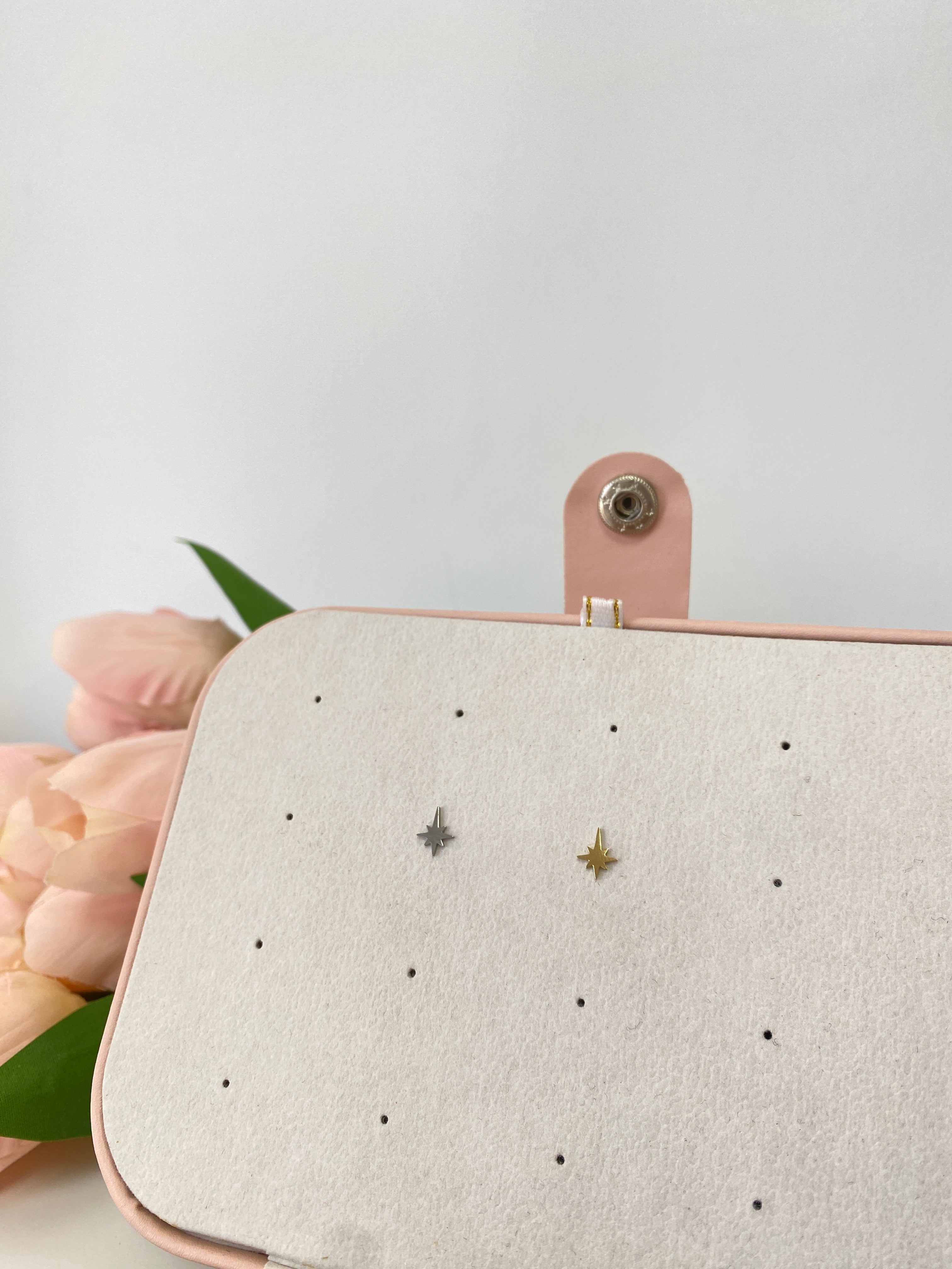 Pendiente mini brillo