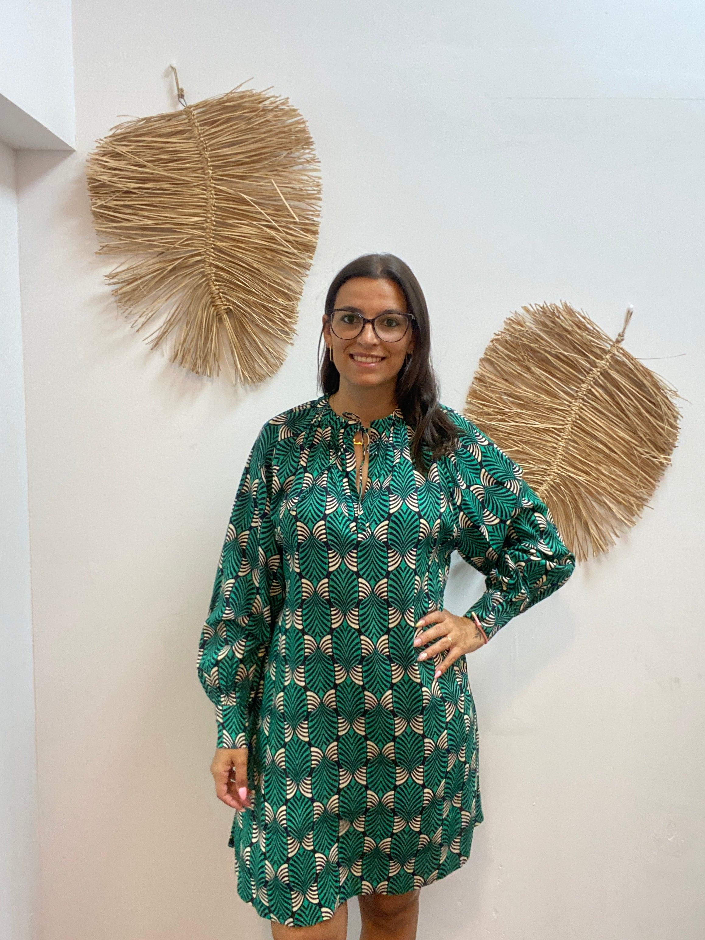 Vestido corto briguitte pequeño CF