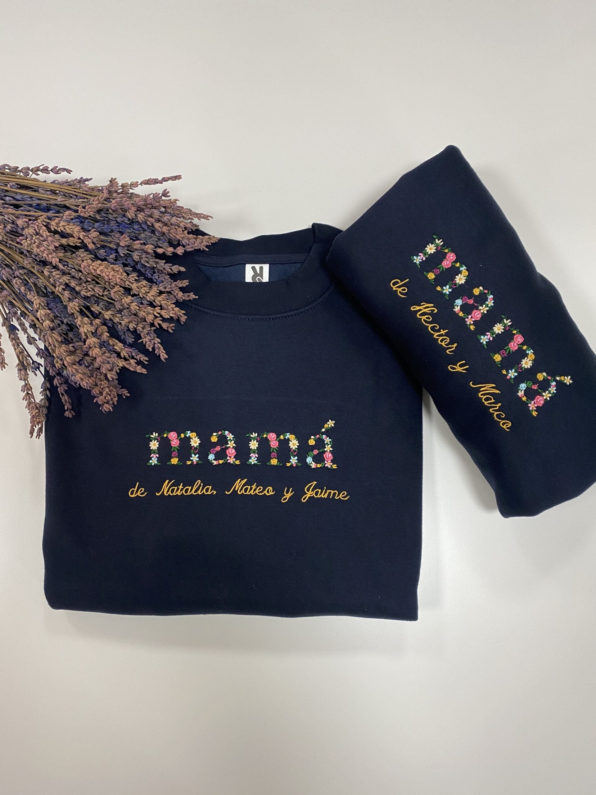 Sudadera mamá personalizada. El cajón de María