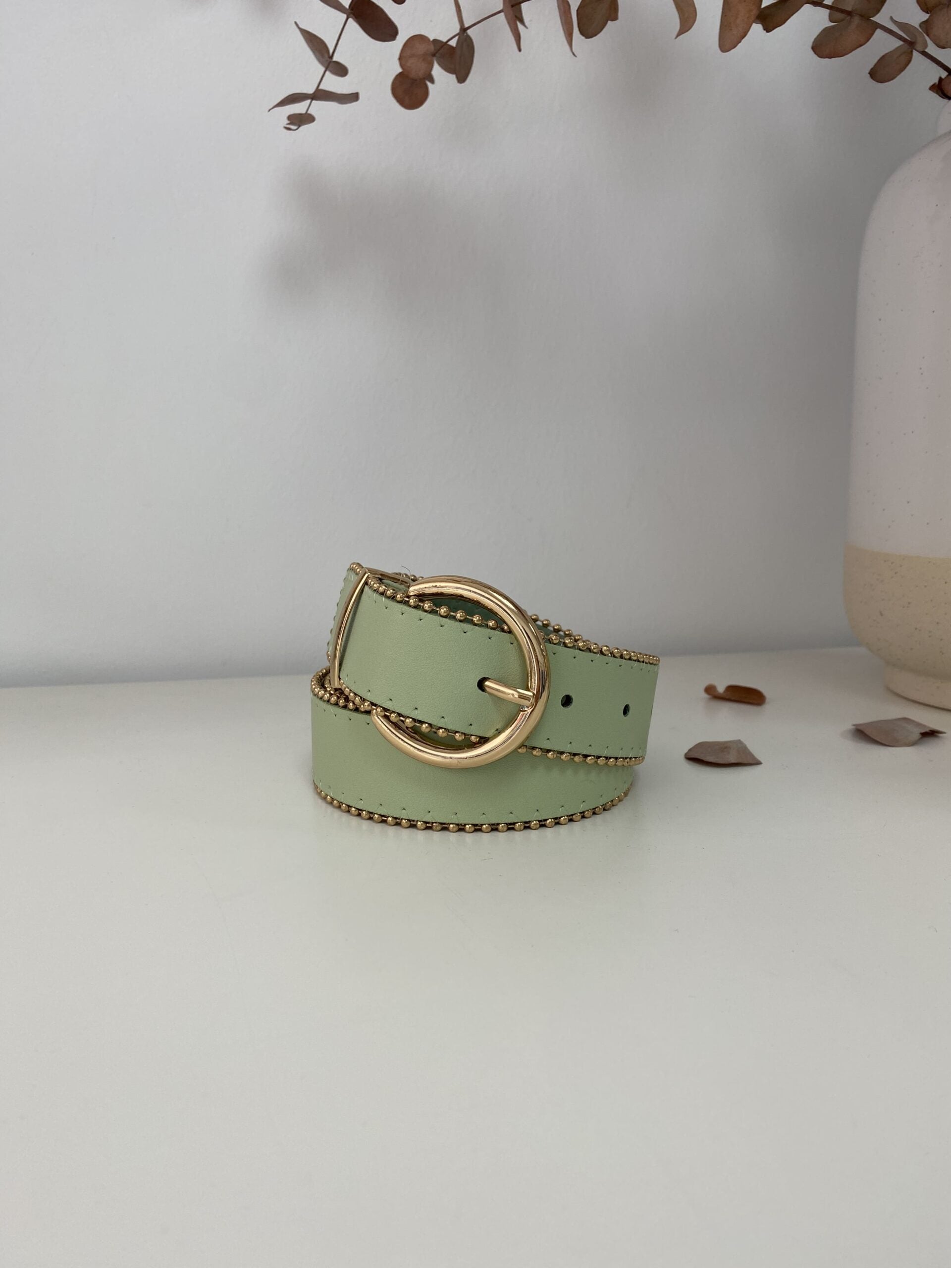 Cinturón tonos pastel