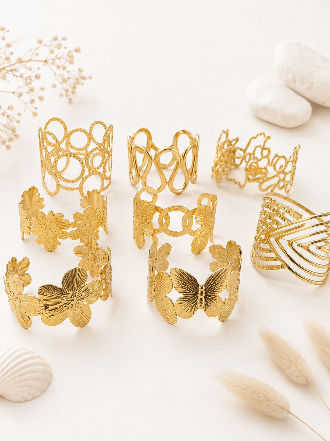 Brazalete dorado