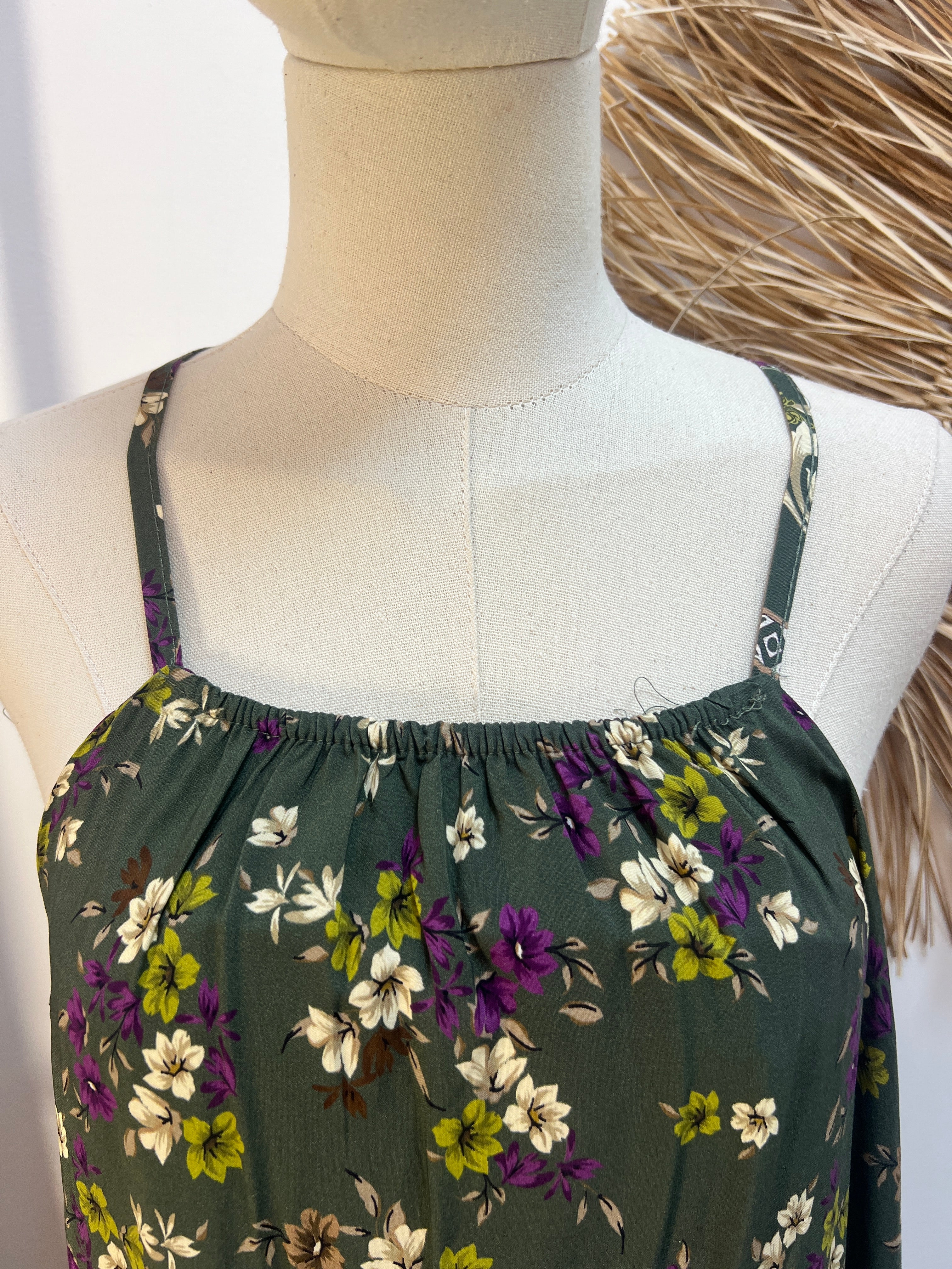 Vestido Flower largo