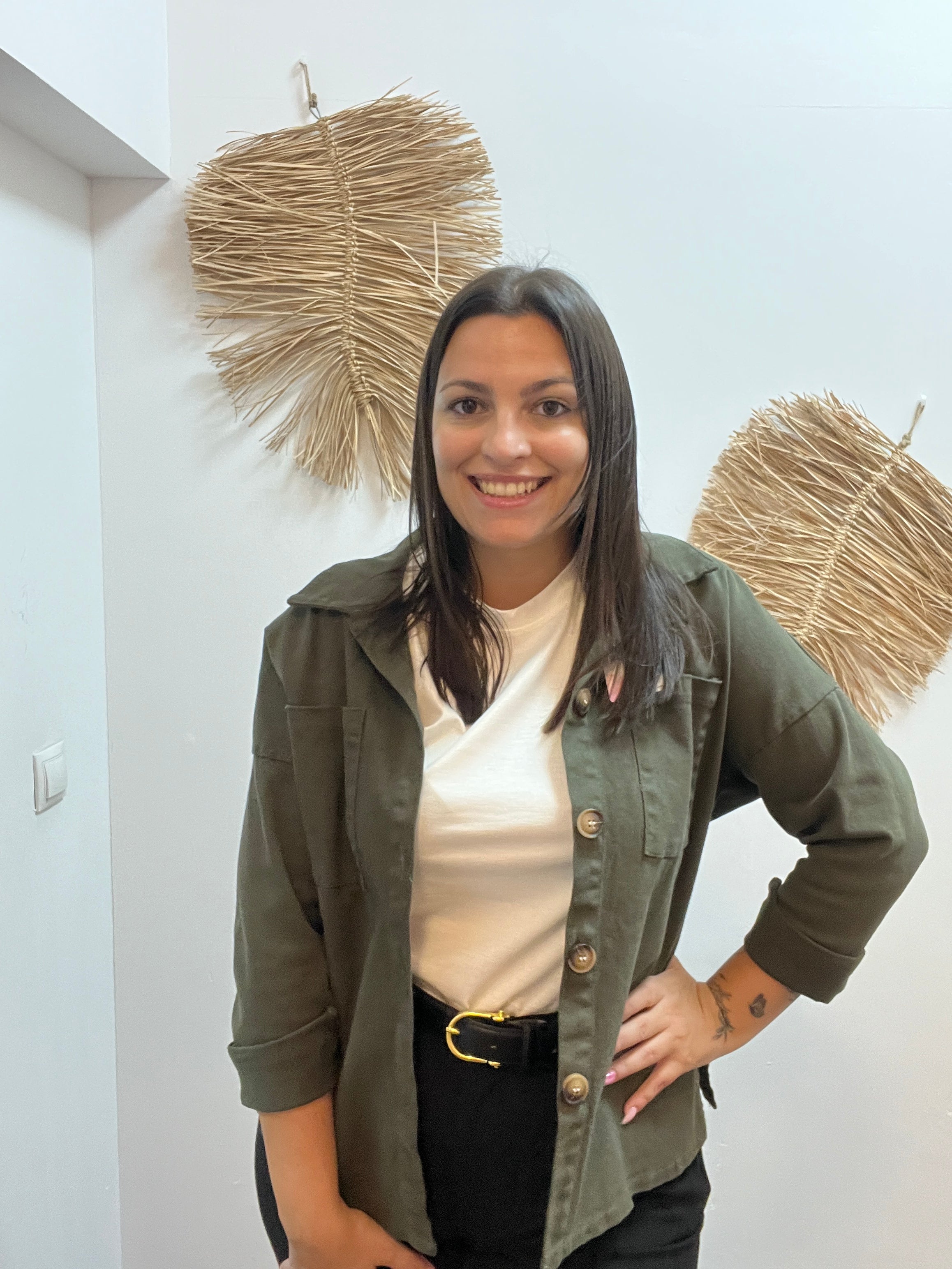 Chaqueta estilo camisa