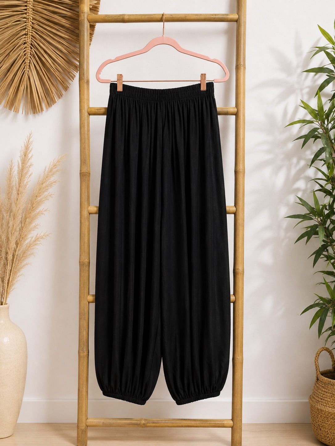 PANTALON BOMBACHO TEJIDO NATURAL