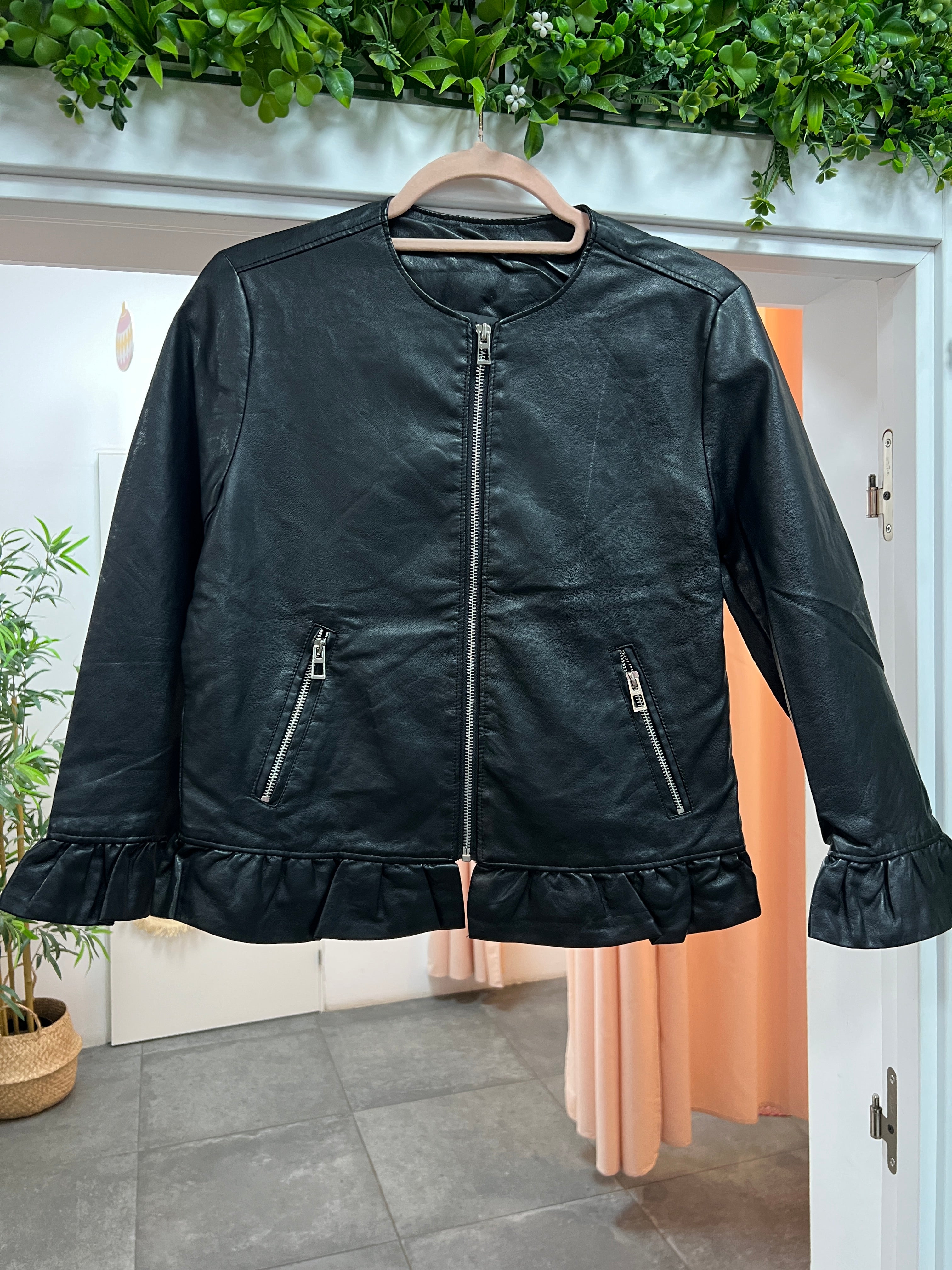 Chaqueta de pìel chic