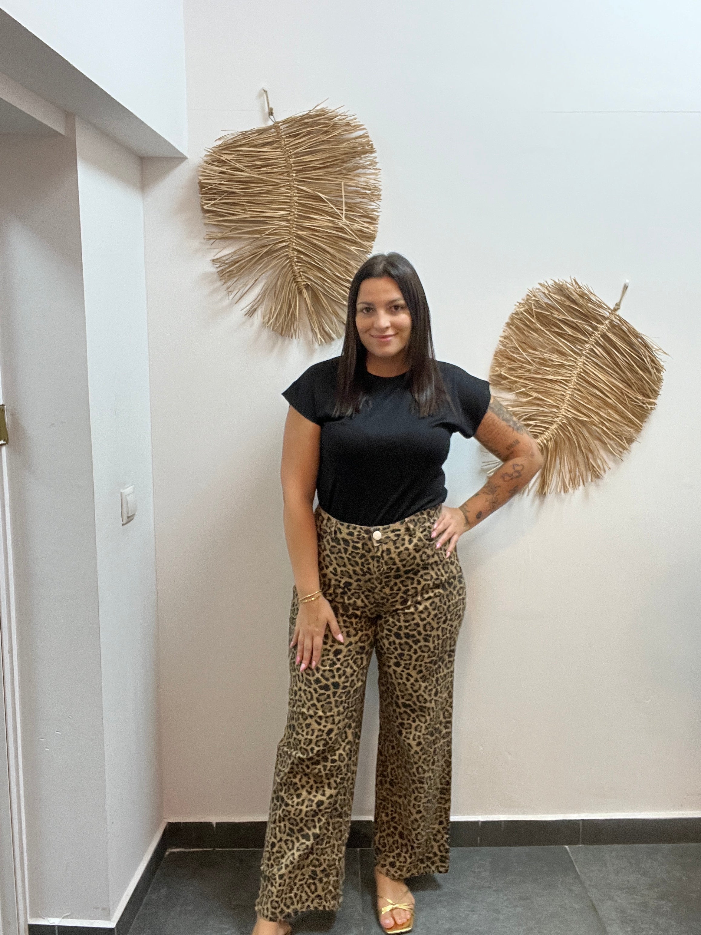 Pantalón animal print