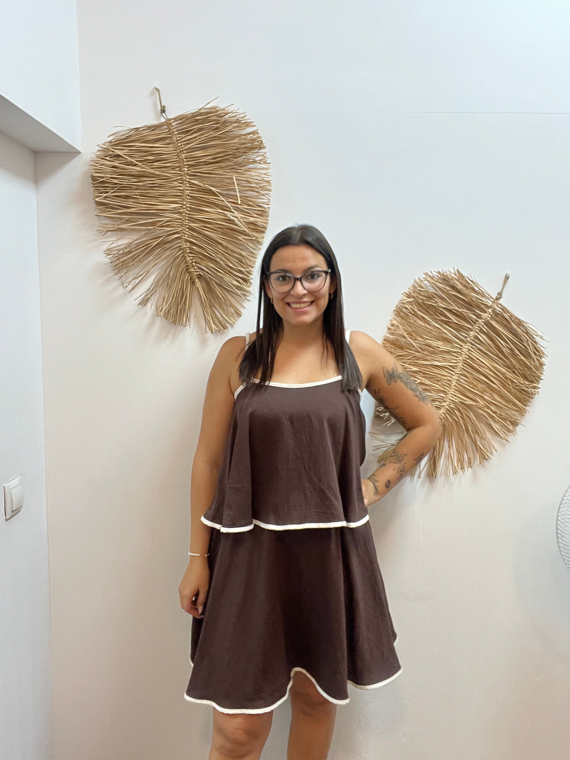 Vestido capa