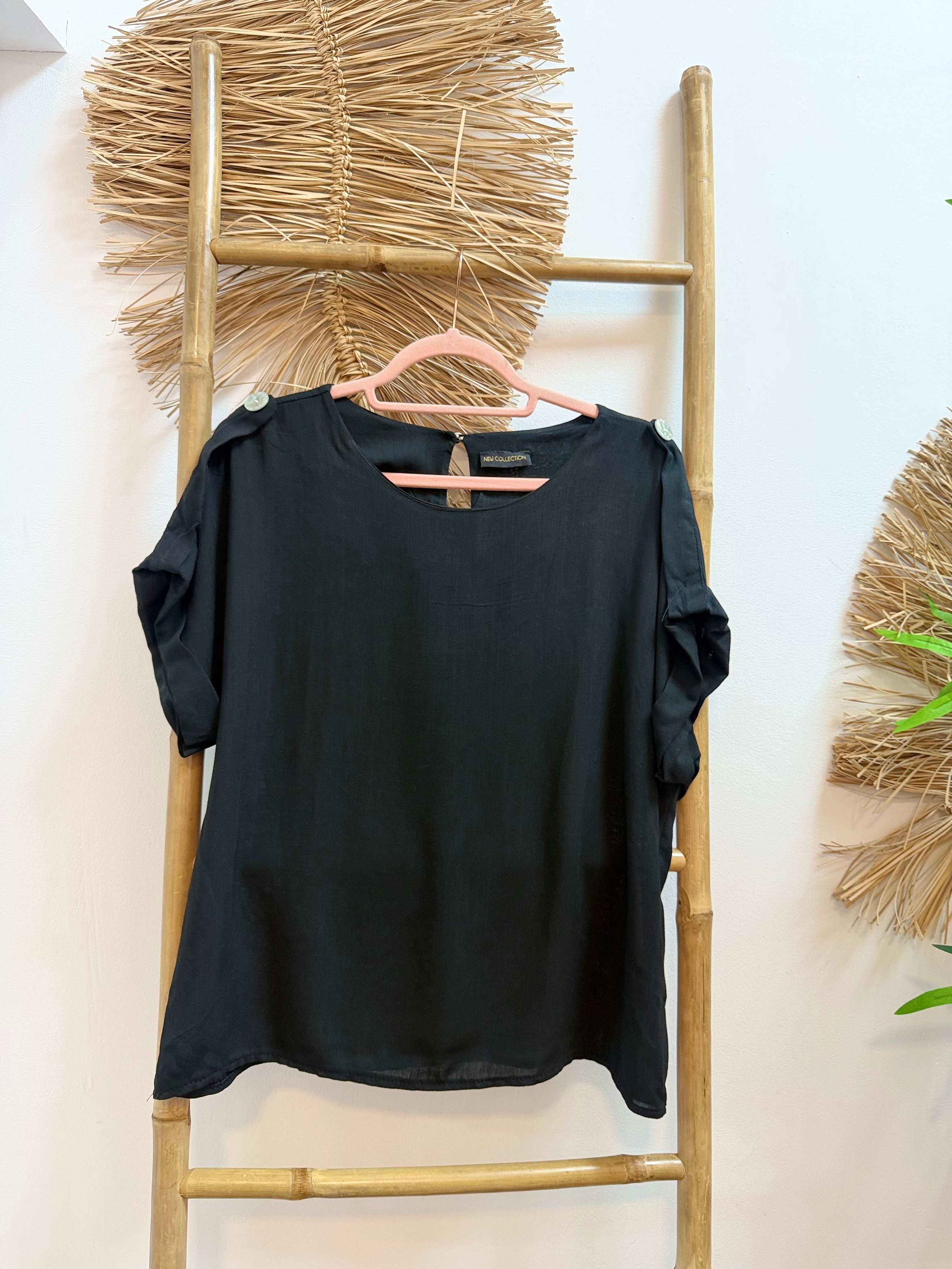 Blusa boton chic