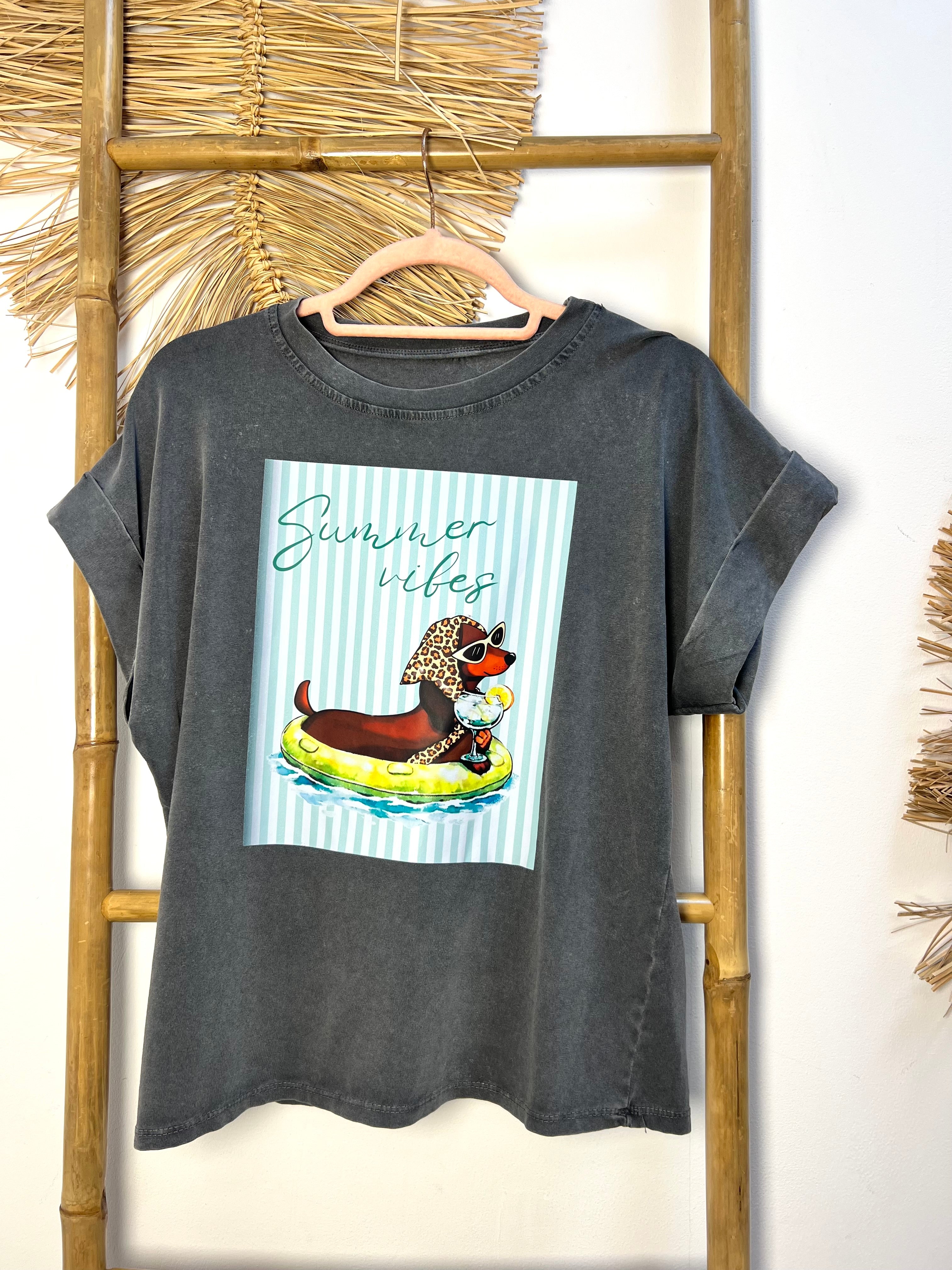 Camiseta Dog vibes