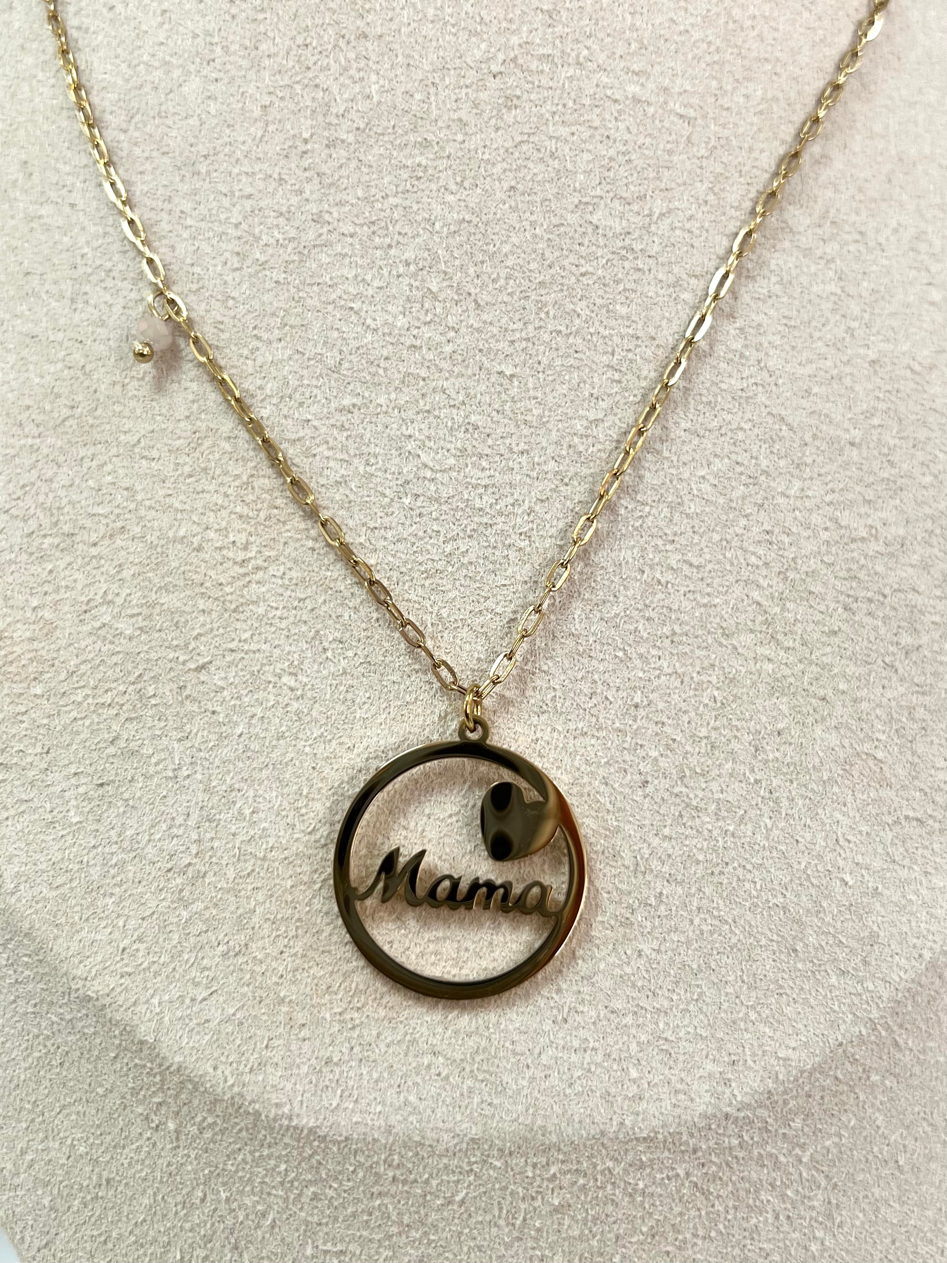 Collar ciruclo mamá