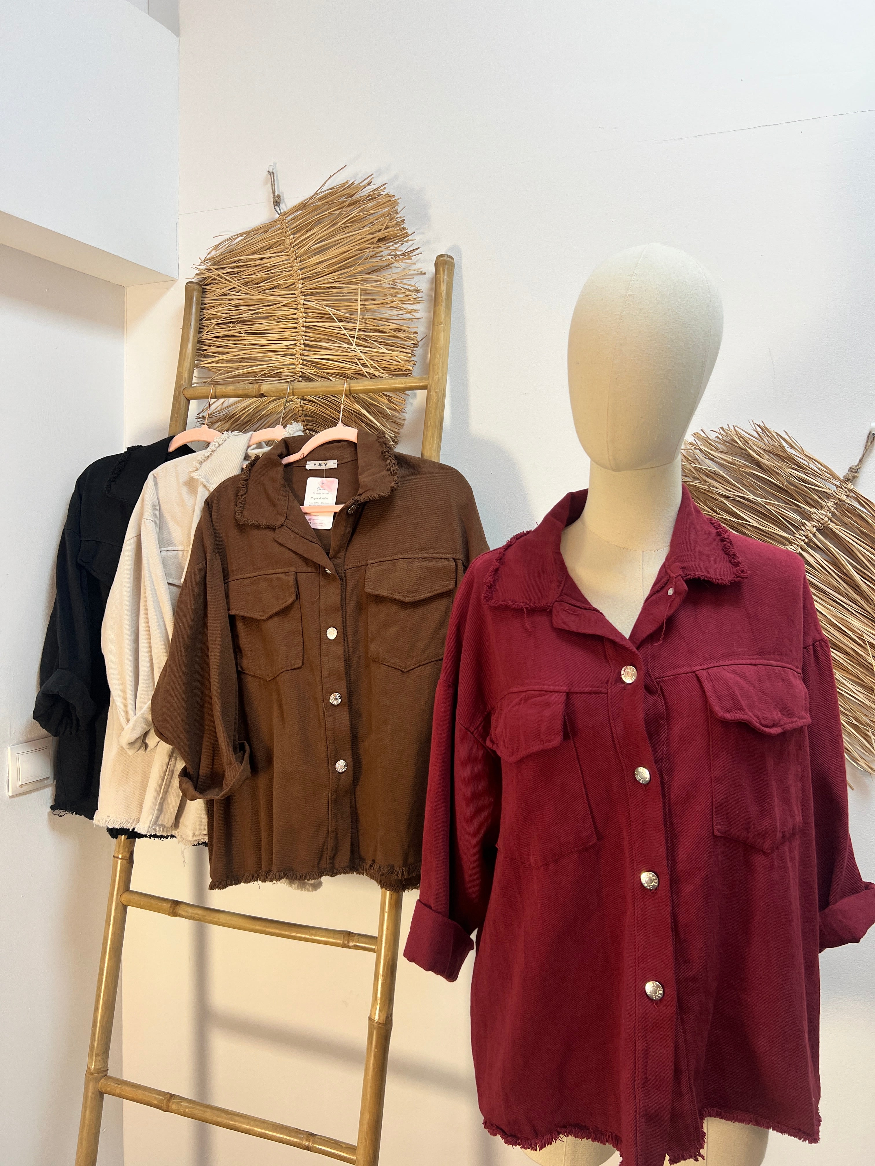 Chaqueta de jean casual