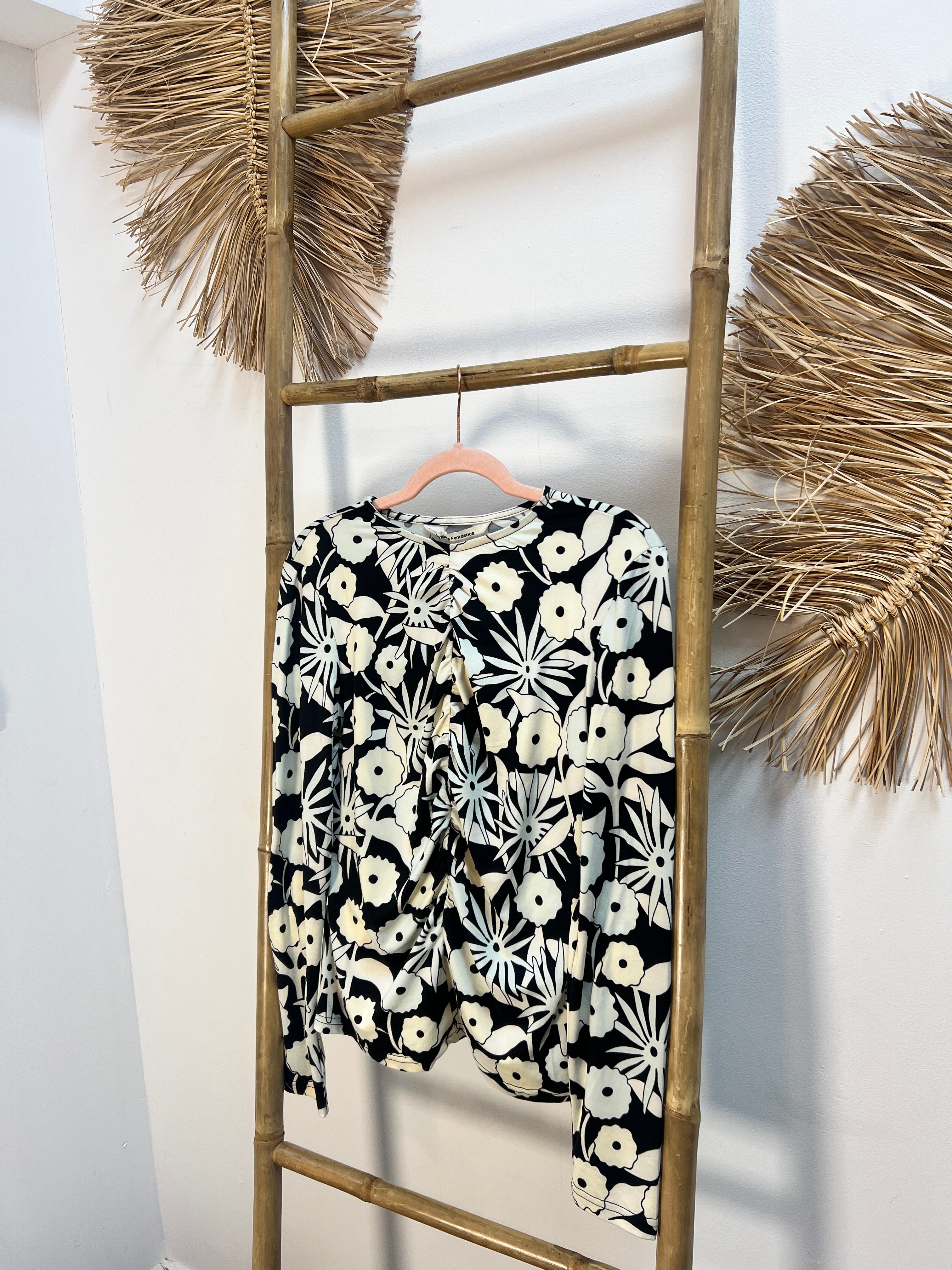 Camiseta manga larga estampado Tofu CF