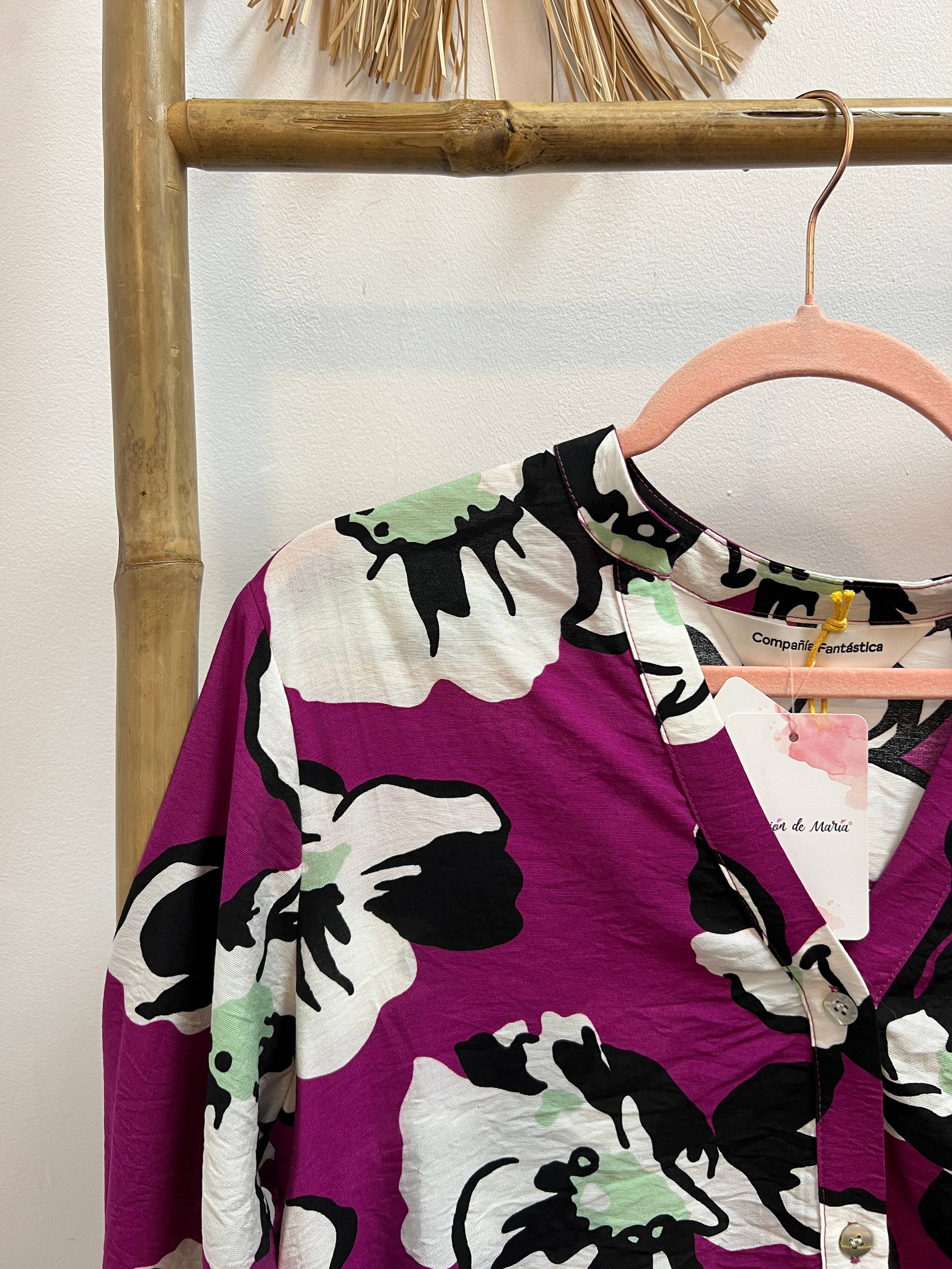 Camisa con estampado Vivid Viola CF