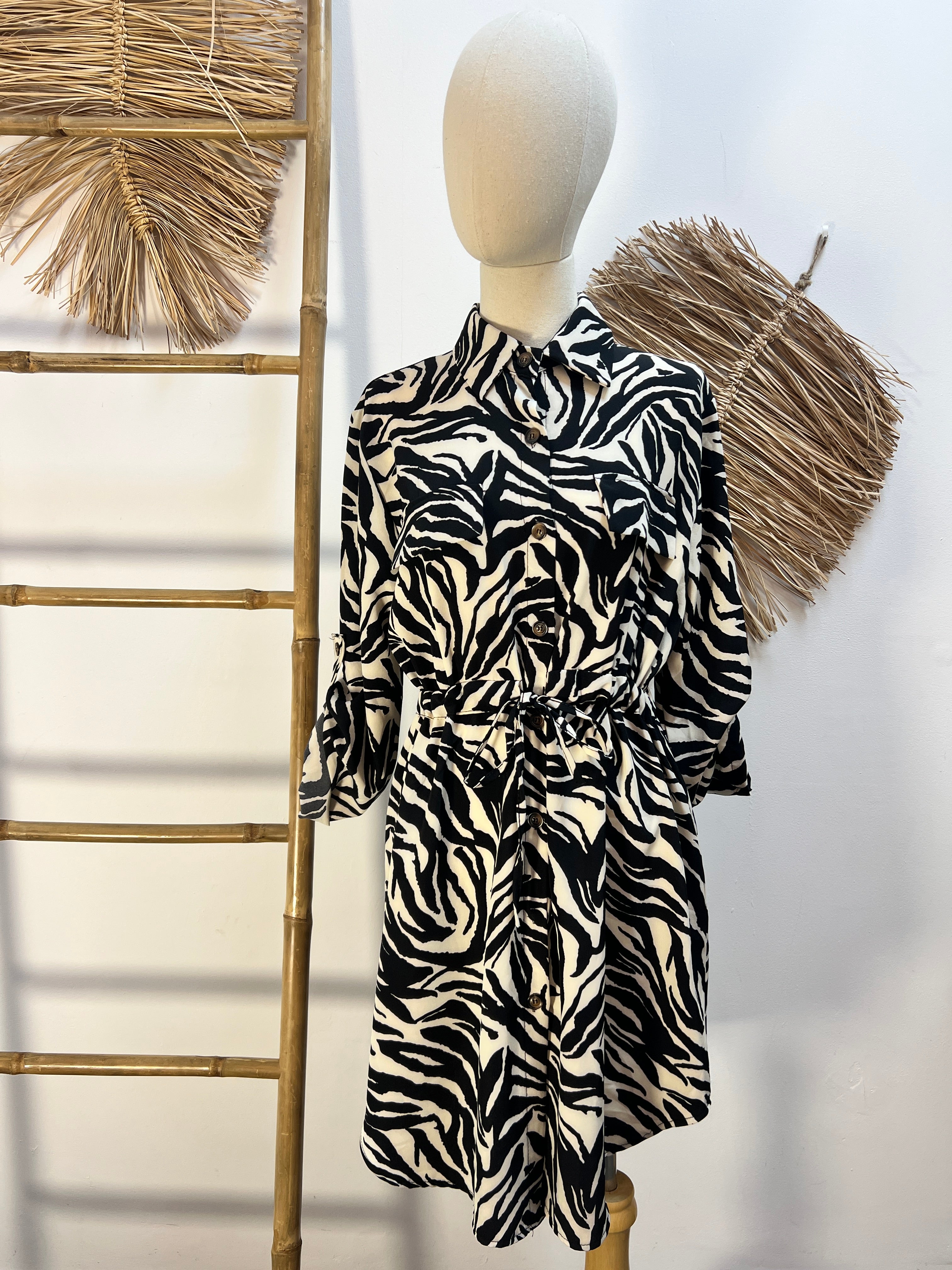 Vestido estampado floral