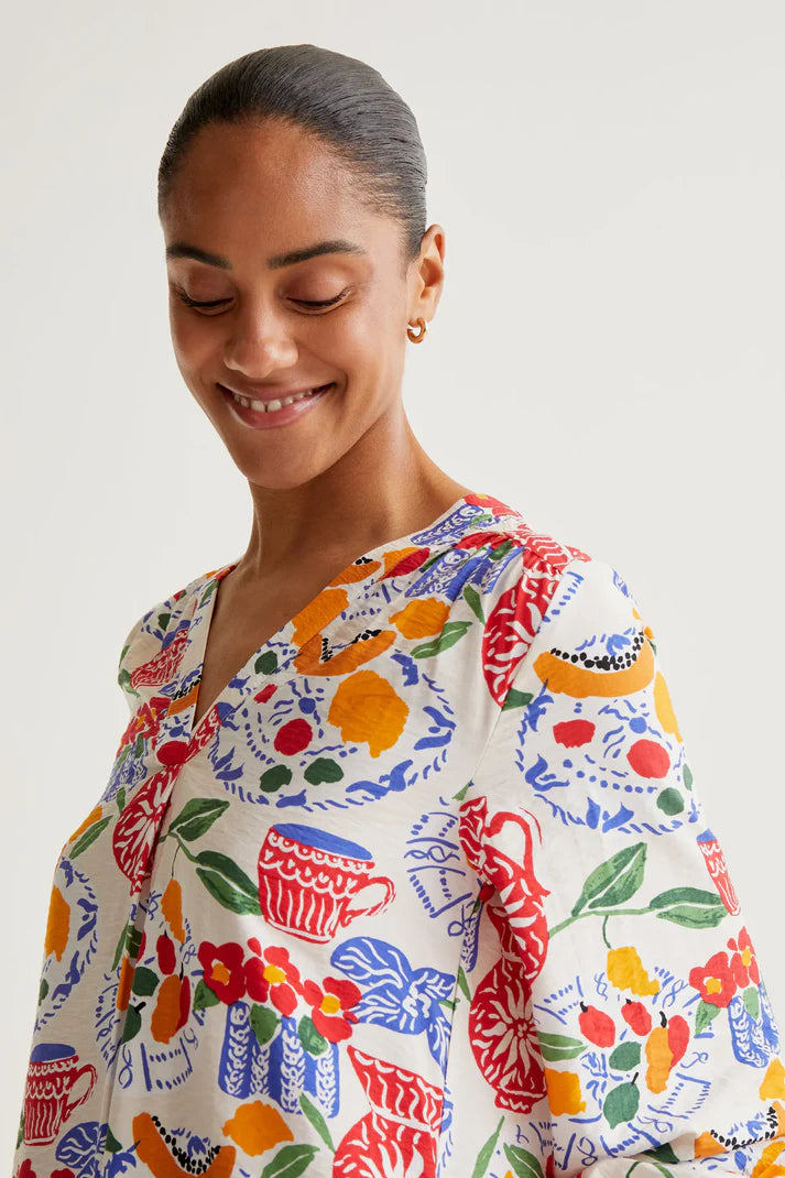 Vestido corto con estampado Lush compañia Fantastica