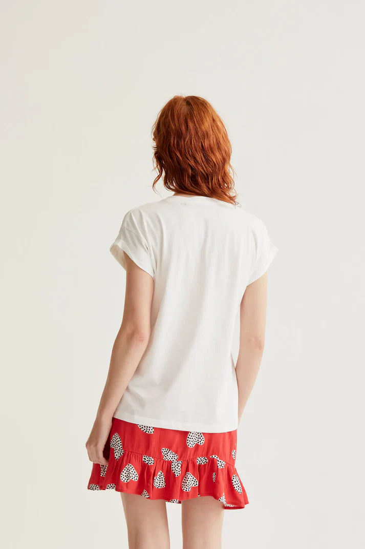 Camiseta con estampado de perrito Coker Compañía Fantástica