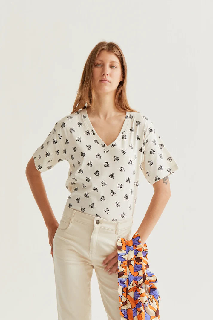 Camiseta con estampado Ladybug Black Compañía Fantástica