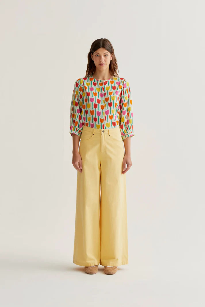 Camisa con estampado Tulipa compañía Fantástica