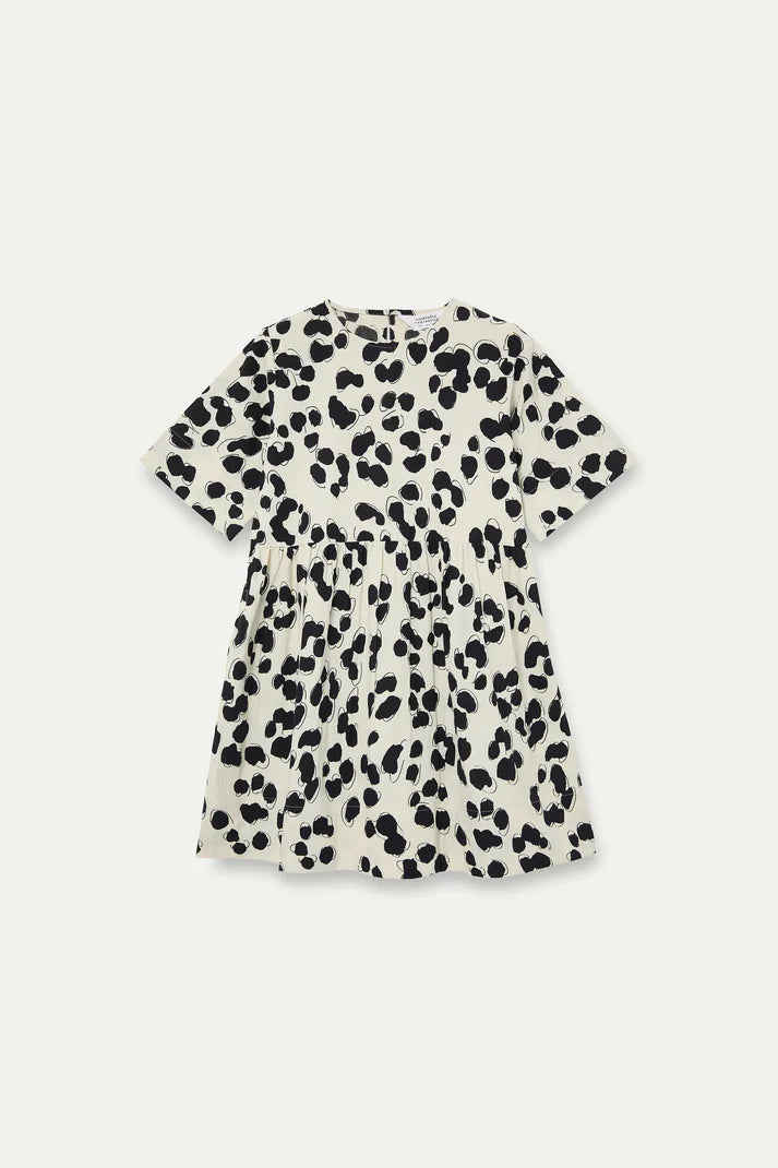 Vestido corto con estampado Dalmatian Compañía Fantástica