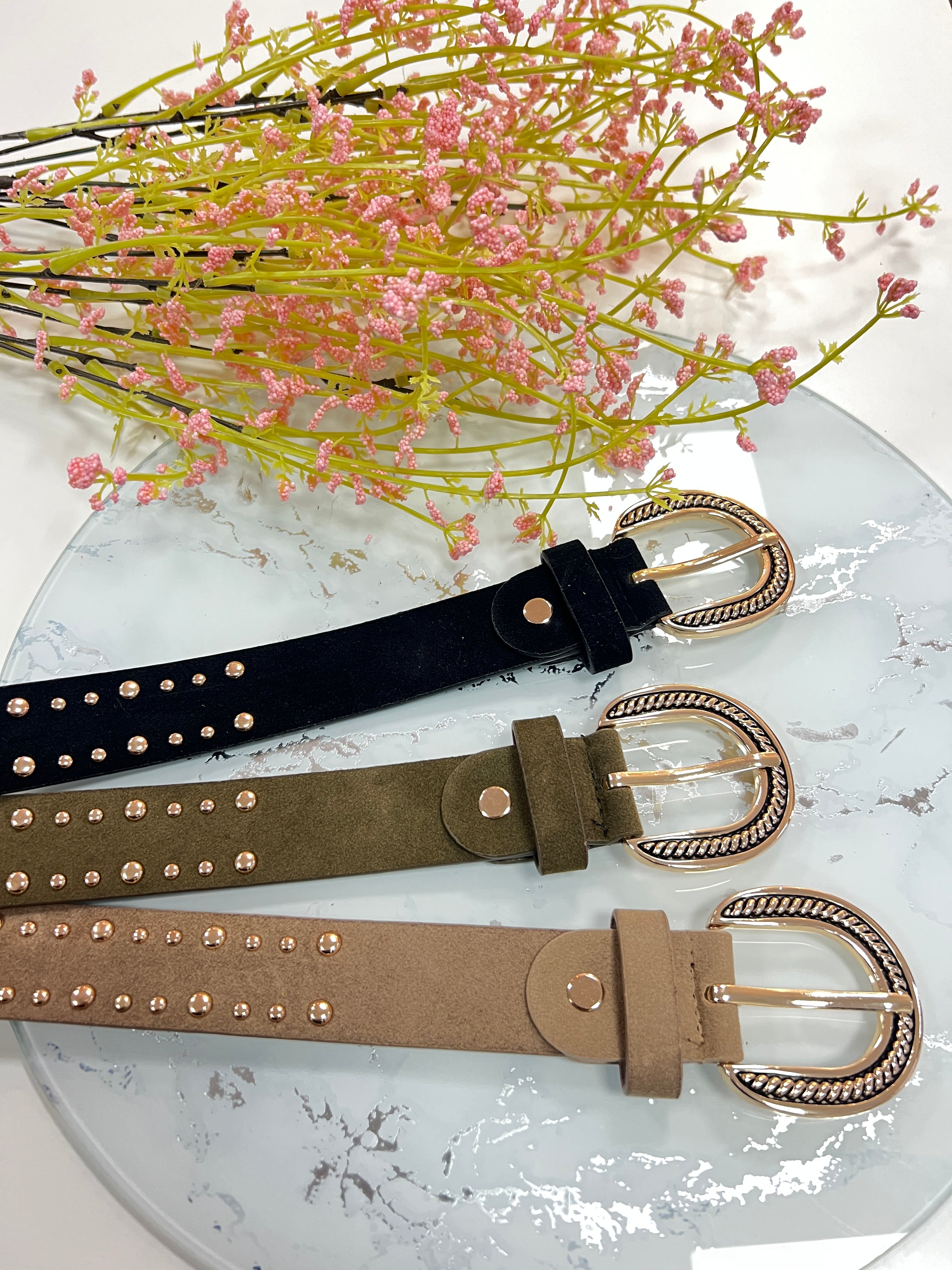 Cinturón tachuelitas top