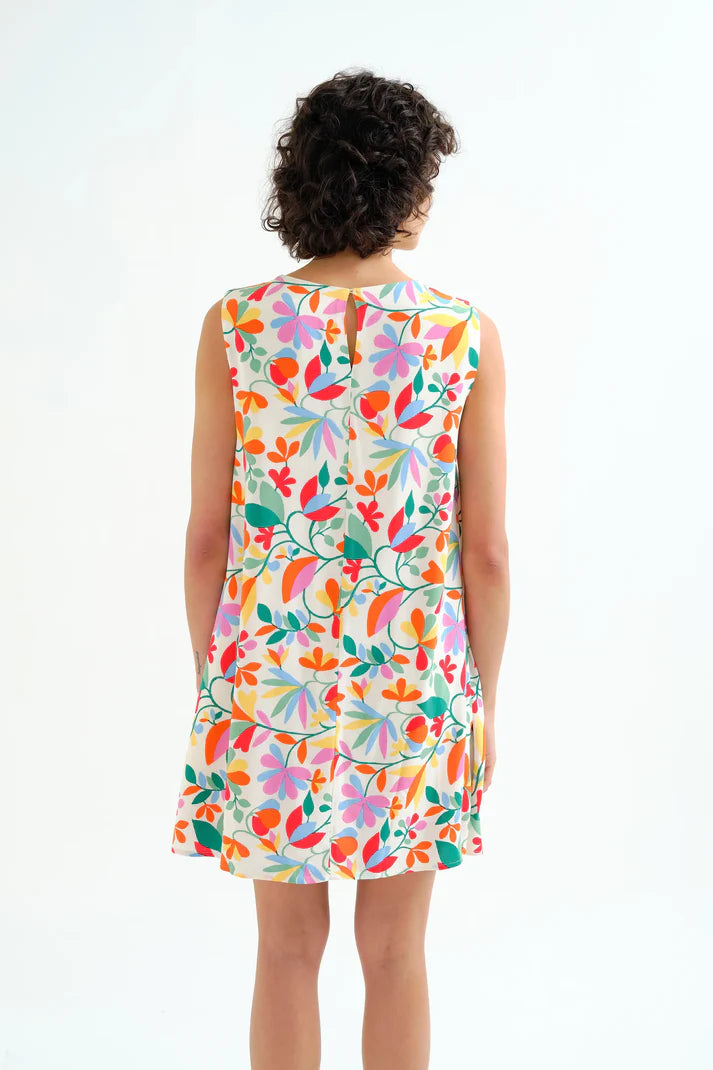 Vestido corto con estampado Lotto Compañía Fantástica