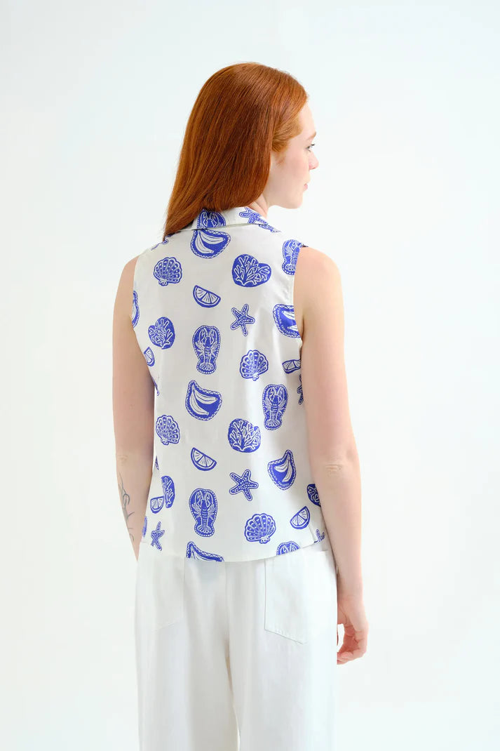 Camisa con estampado Lobster Compañía Fantástica