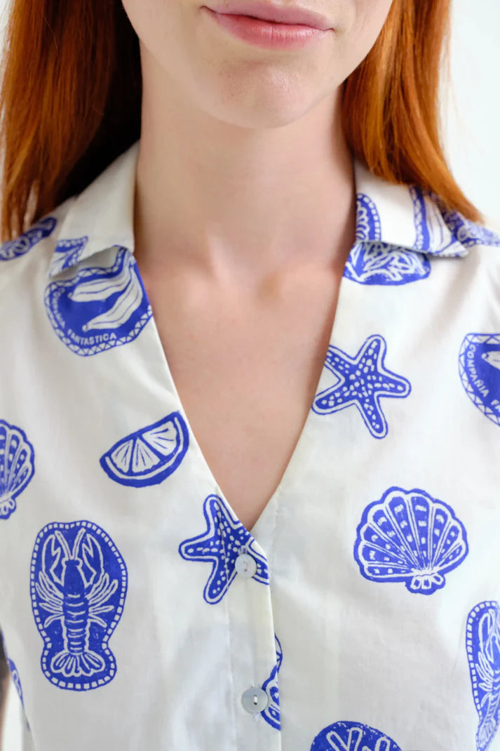 Camisa con estampado Lobster Compañía Fantástica