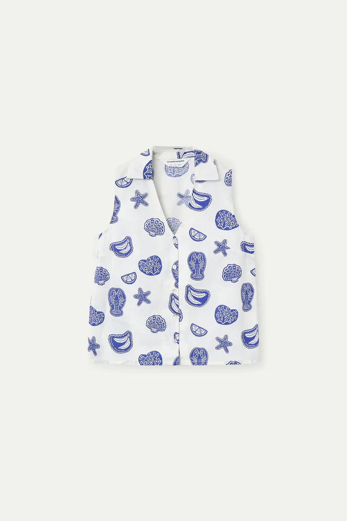Camisa con estampado Lobster Compañía Fantástica