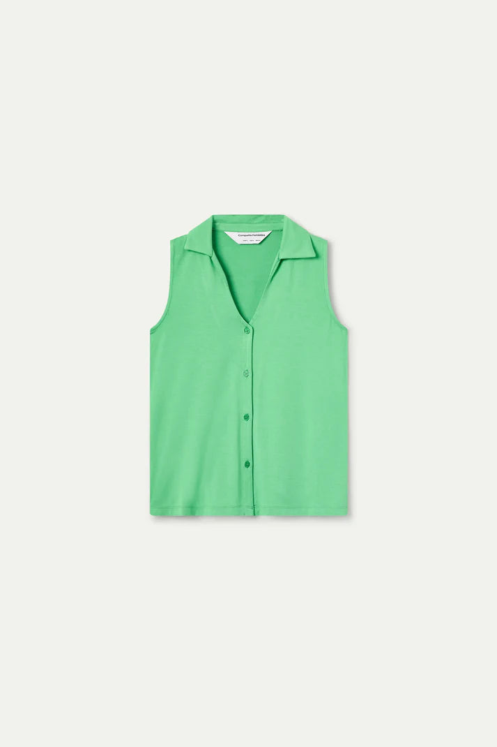 Camisa básica verde Compañía Fantástica