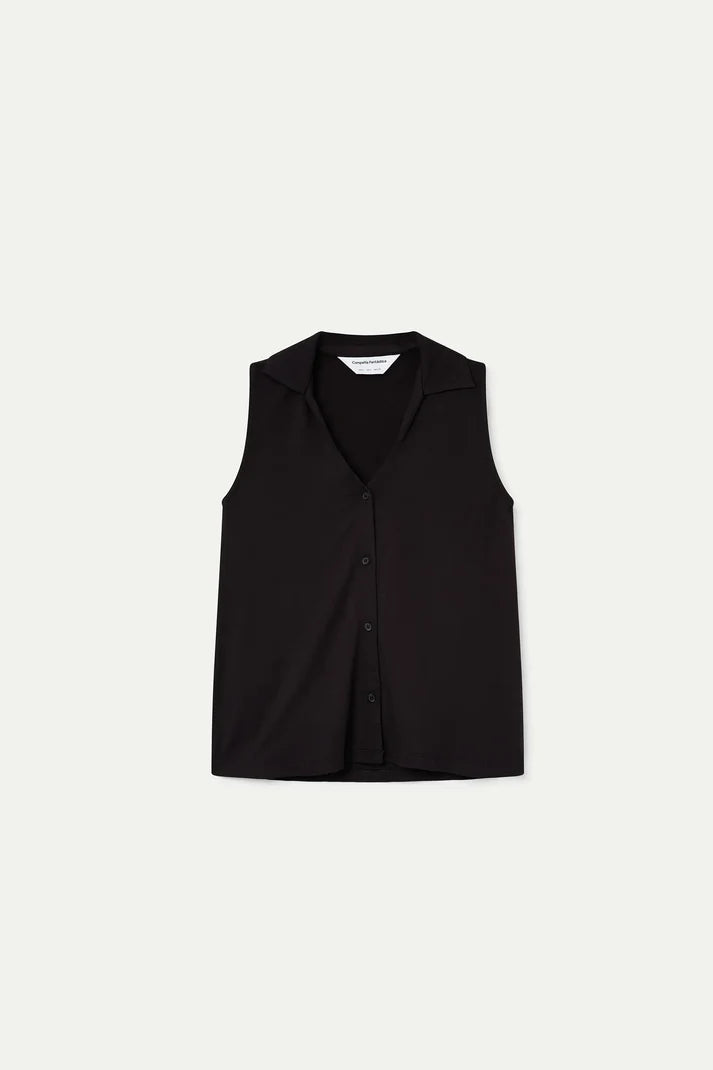 Camisa básica negra Compañía Fantástica