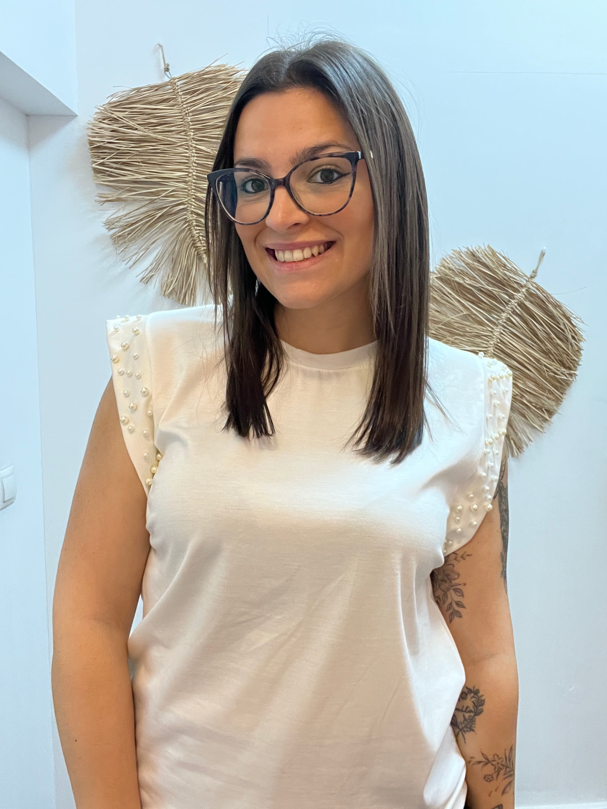 Camiseta Perlas