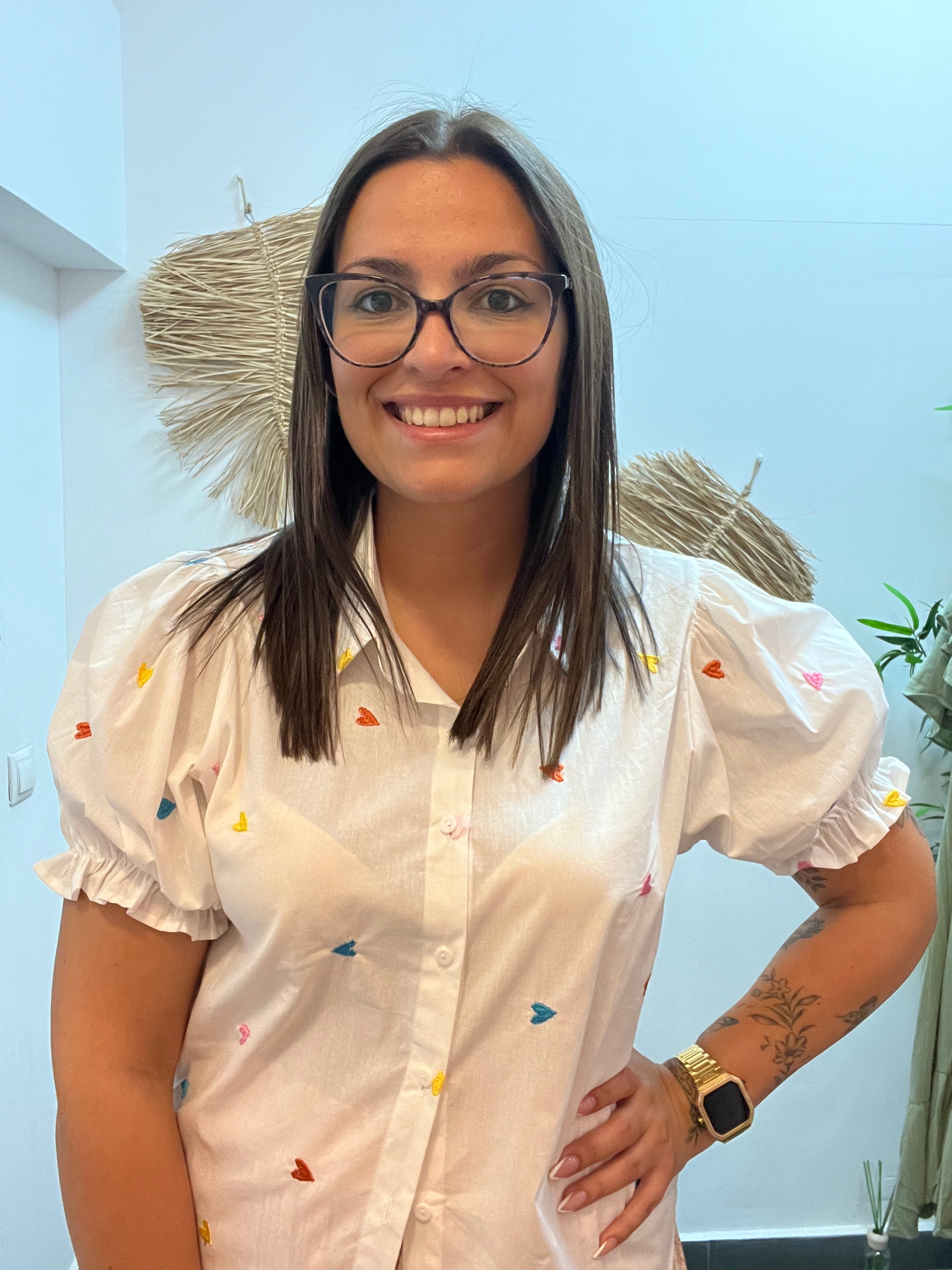 Blusa Corazones