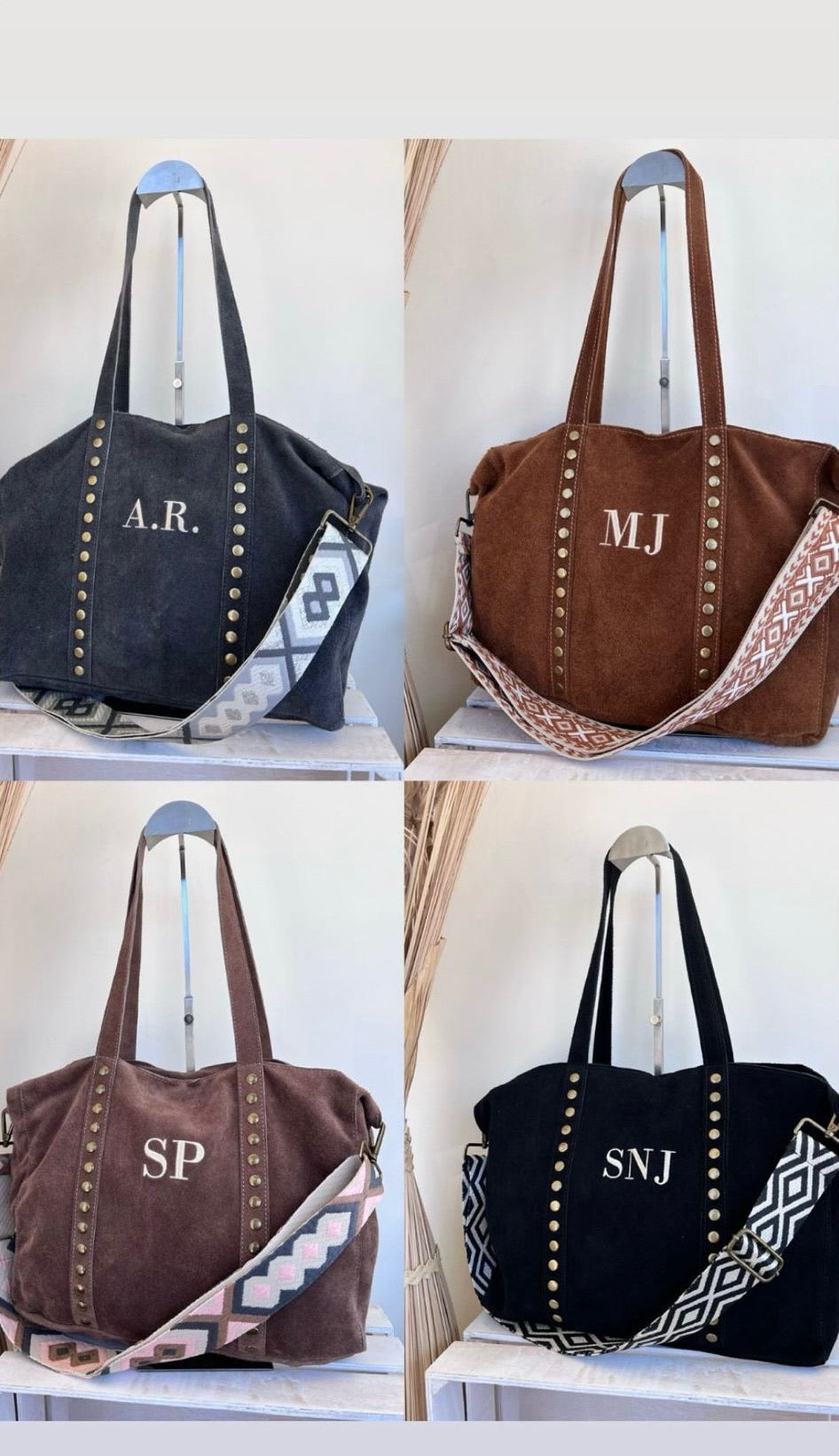 Bolso Tachuelas Grande Personalizado