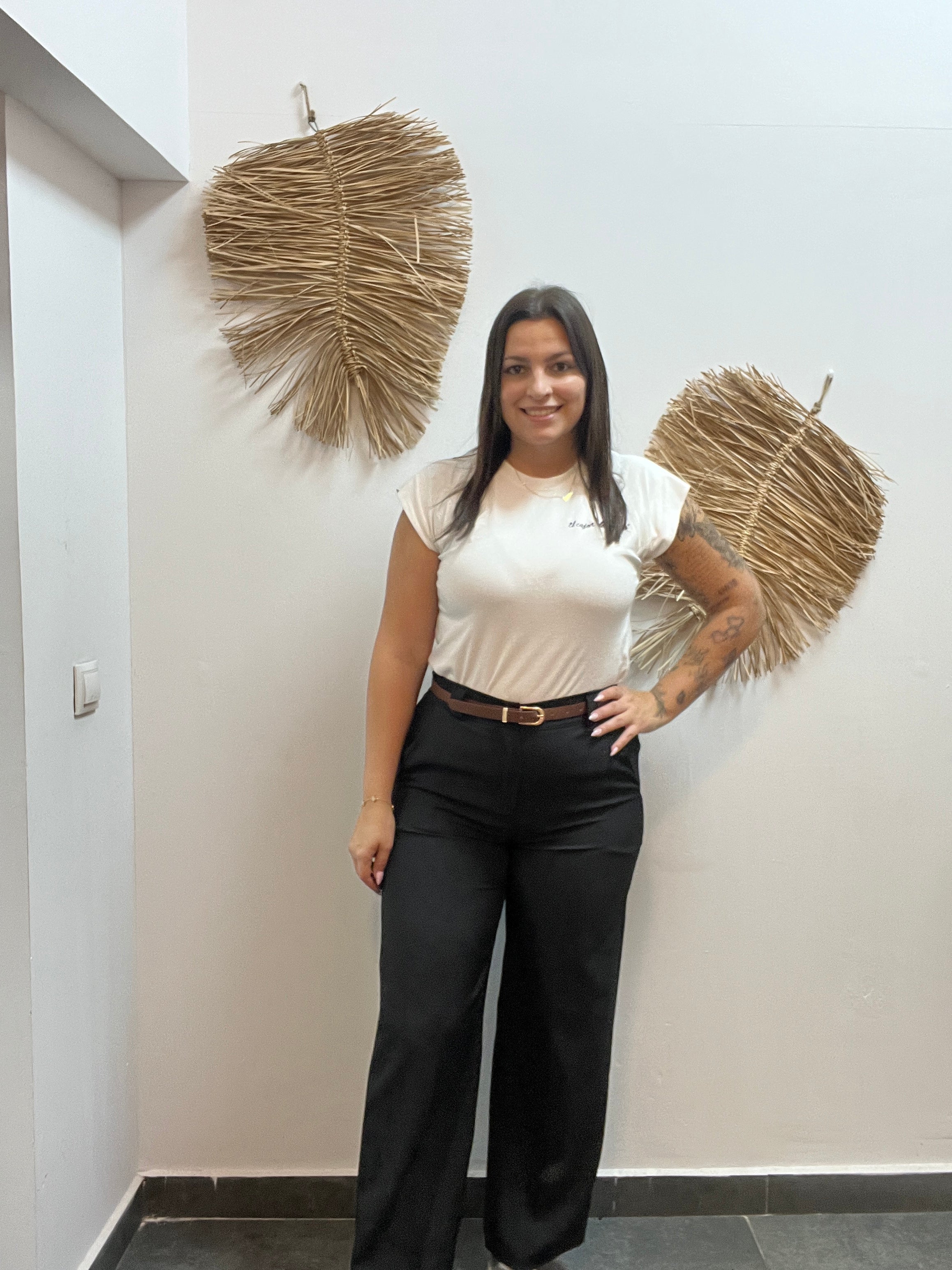 Pantalón vestir cinturón